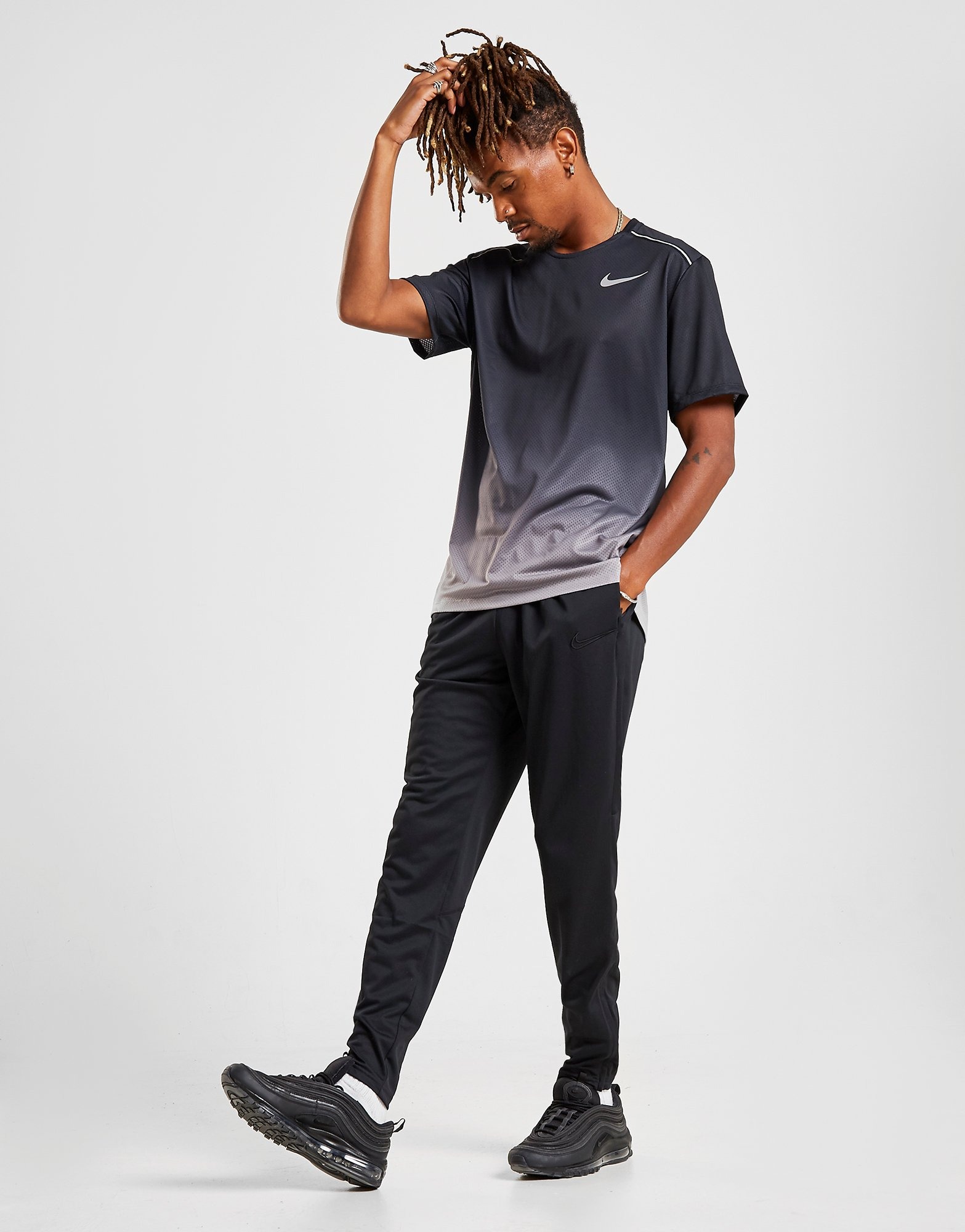 Buy Black Nike Academy Track Pants | JD Sports | JD Sports Ireland