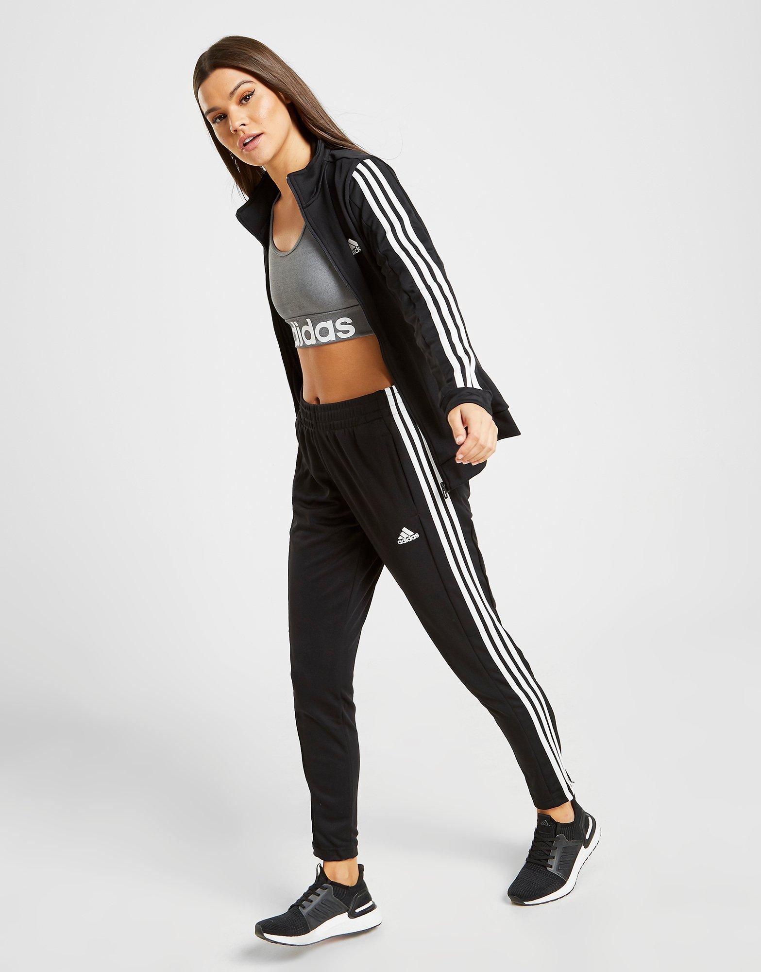 cropped adidas tracksuit