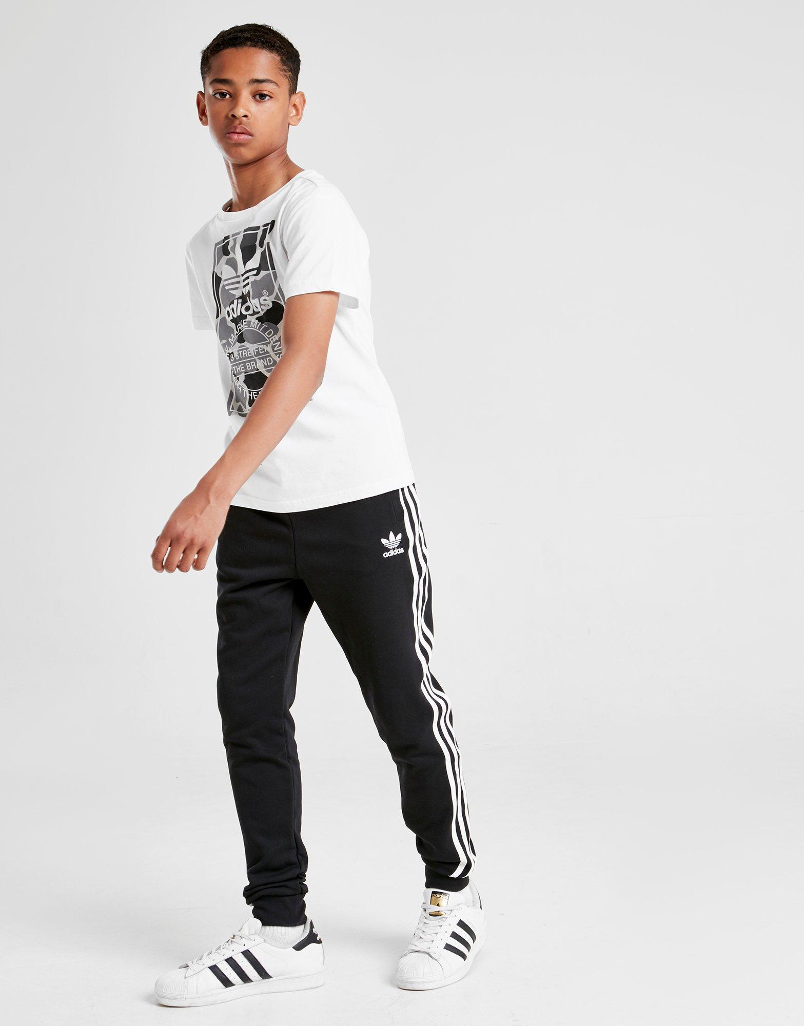 adidas originals radkin fleece joggers junior