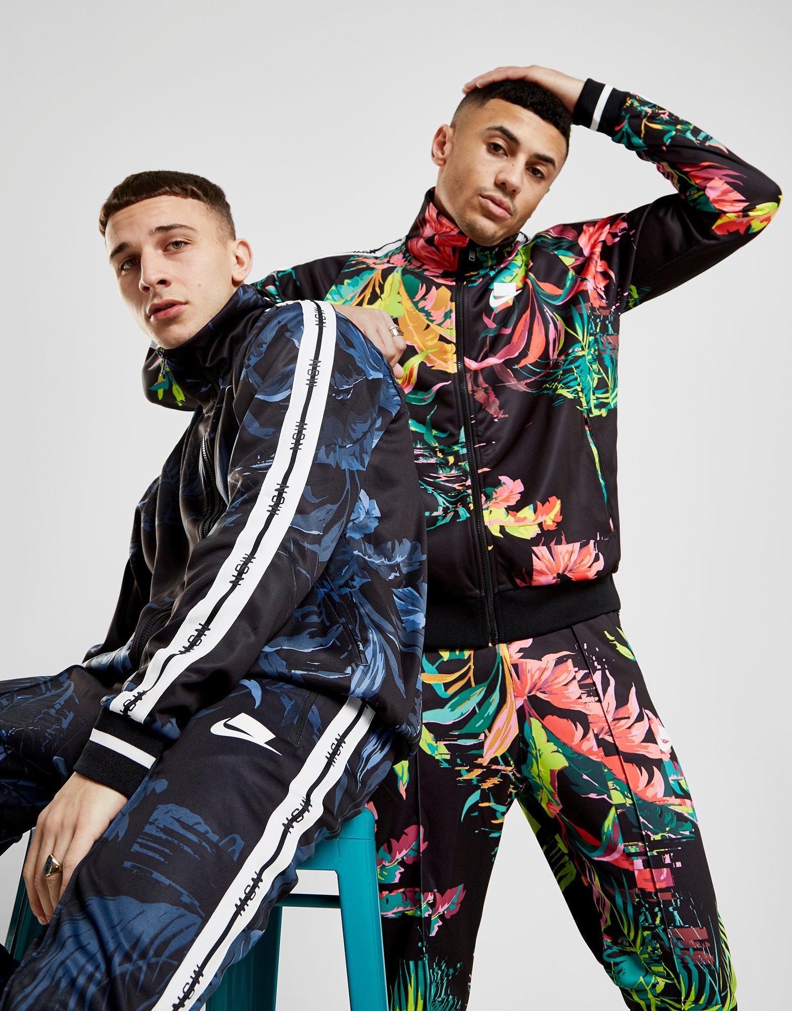 nike sportswear all over print track top