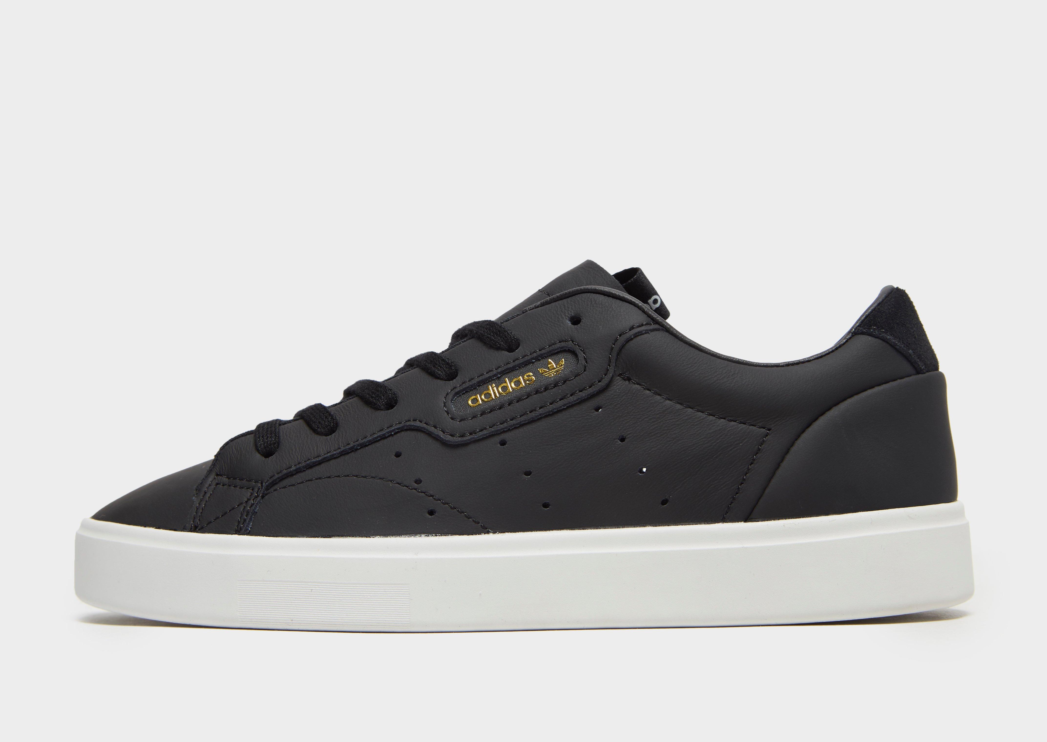 adidas sleek womens black
