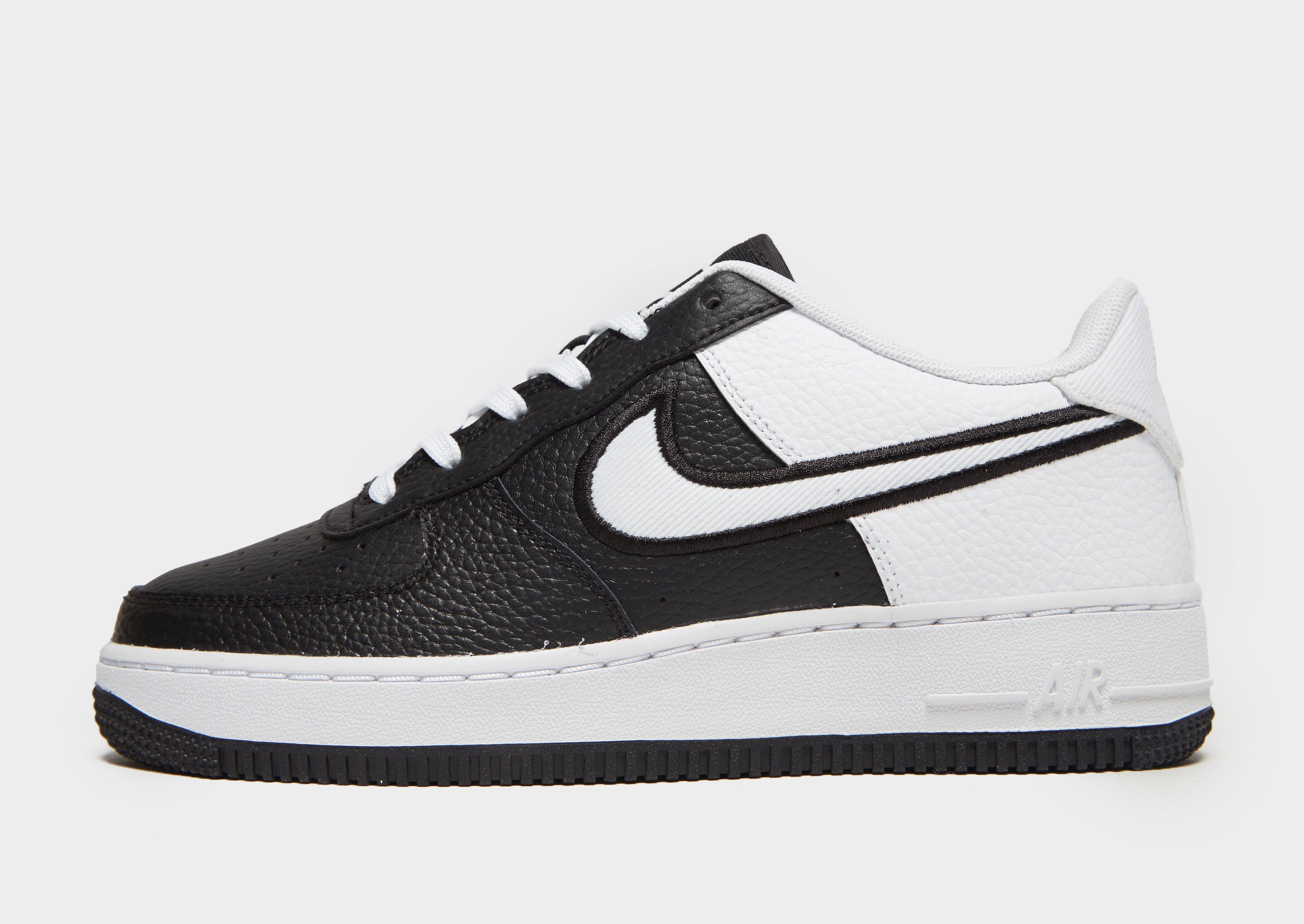 air force 1 junior white and black