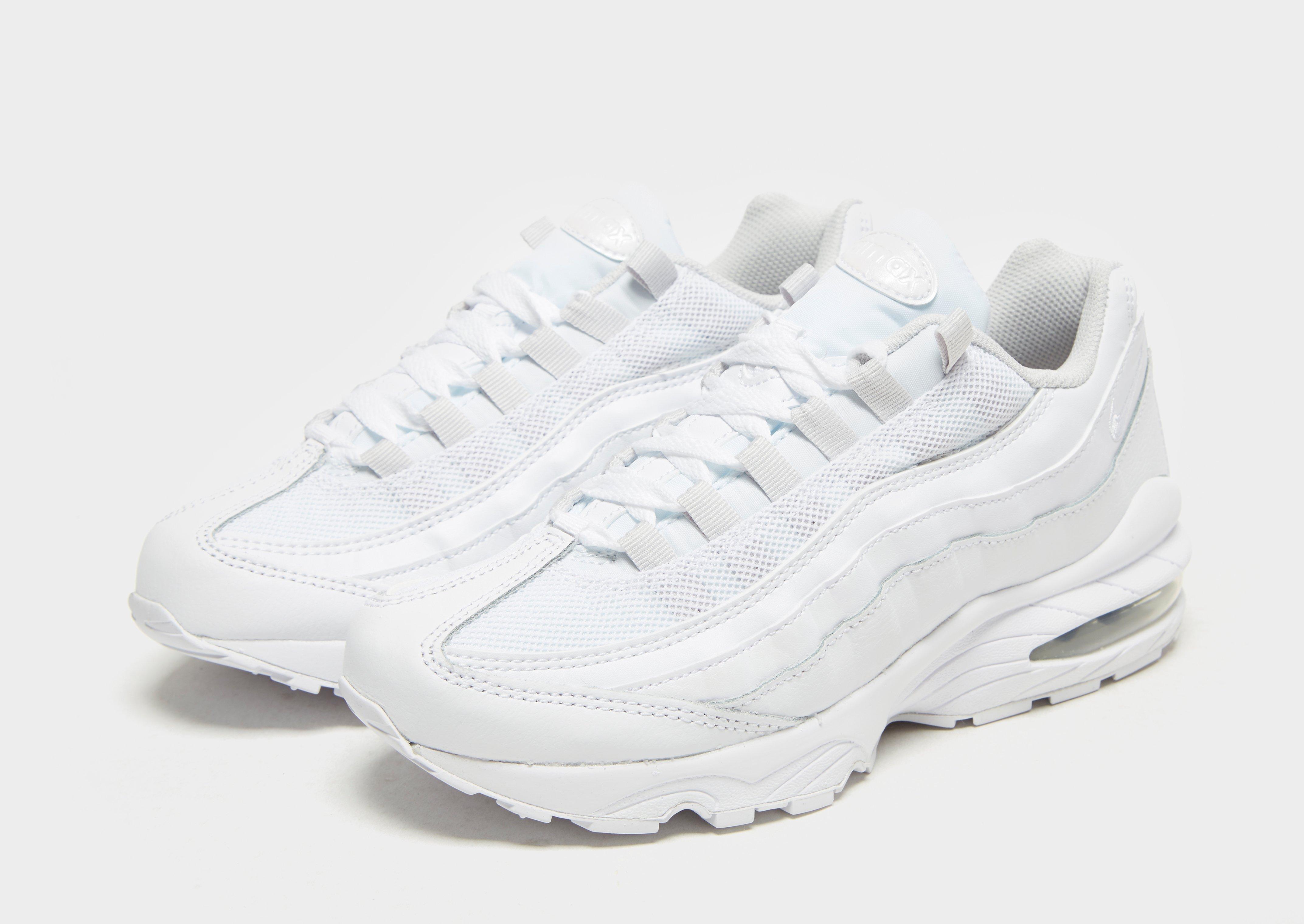 nike 95s white