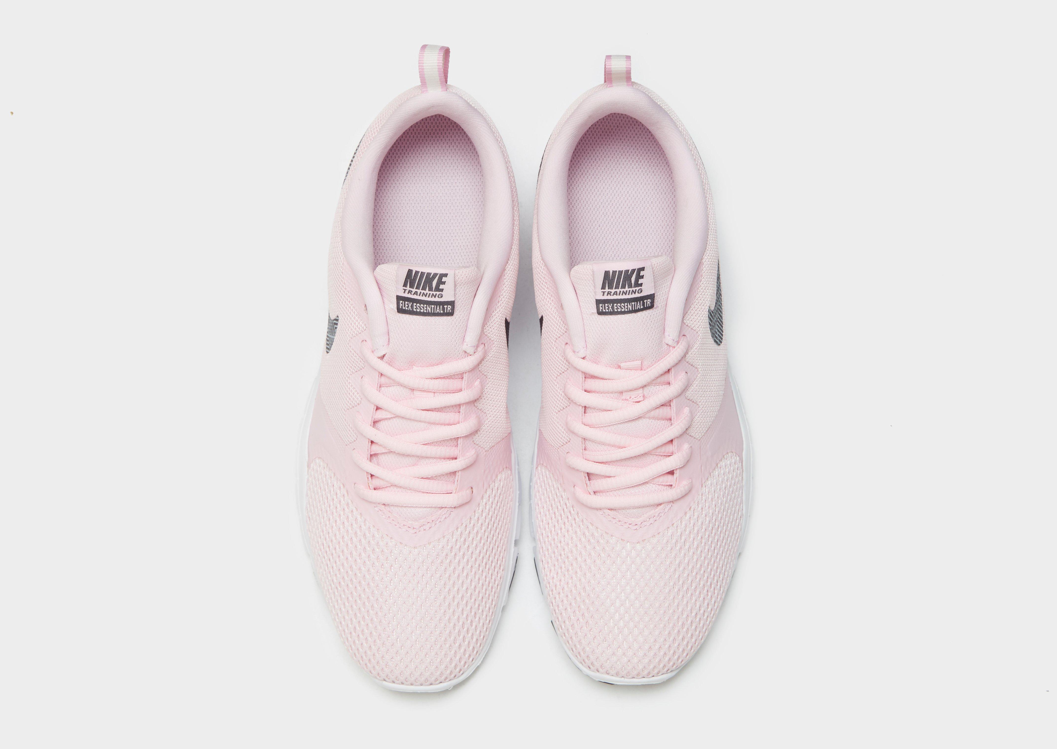 nike flex essential tr women's pink