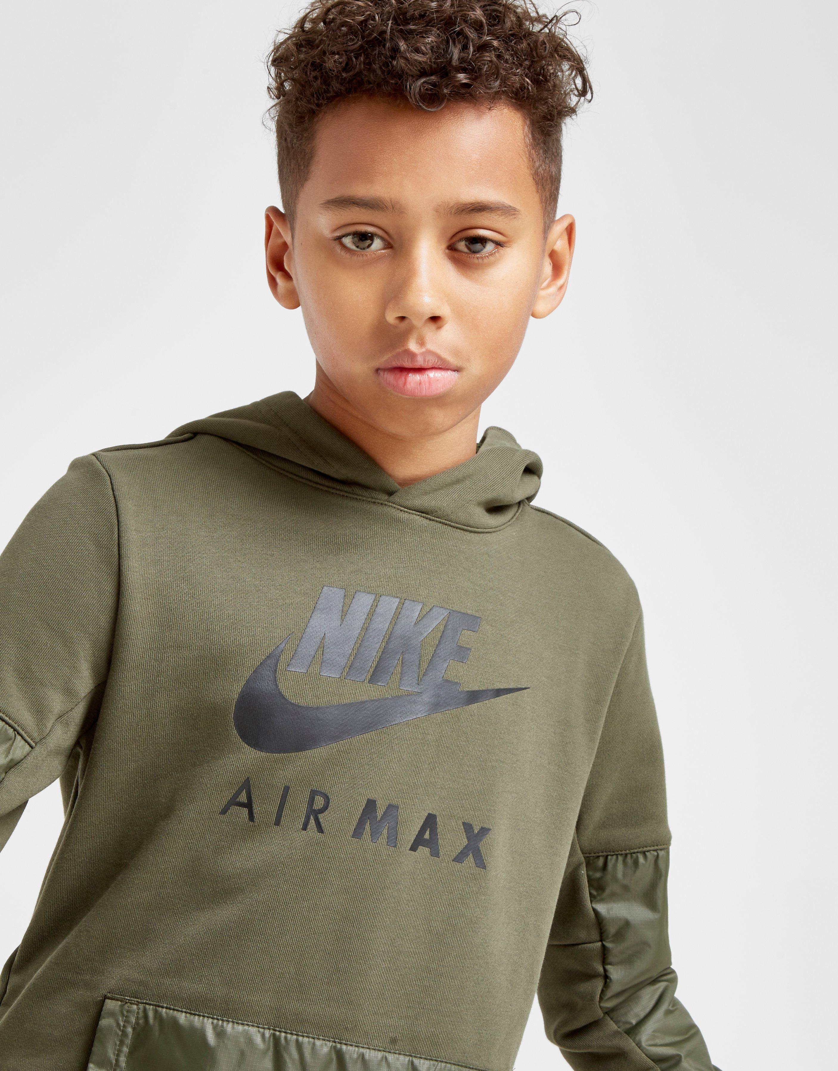 nike air max overhead hoodie junior