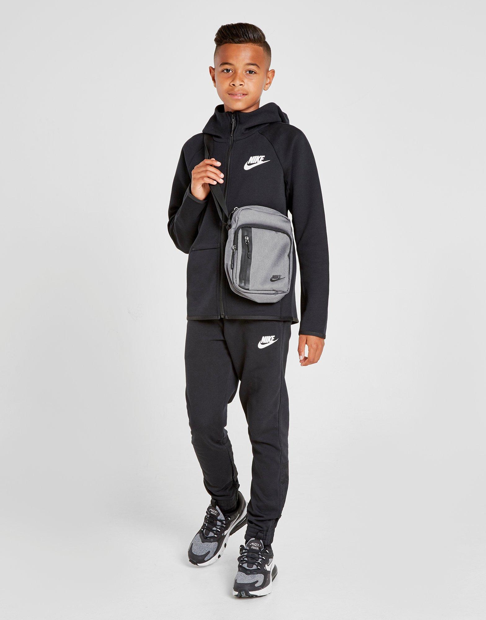 nike tech essential colour block full zip hoodie junior