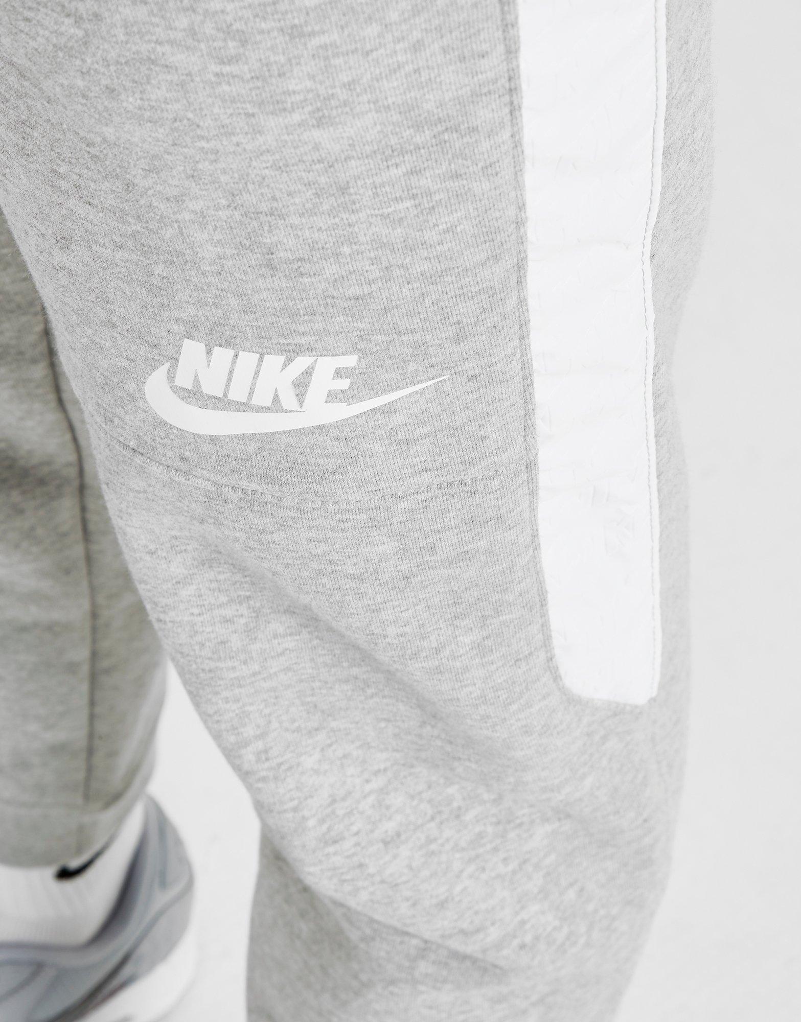 grey nike hybrid joggers