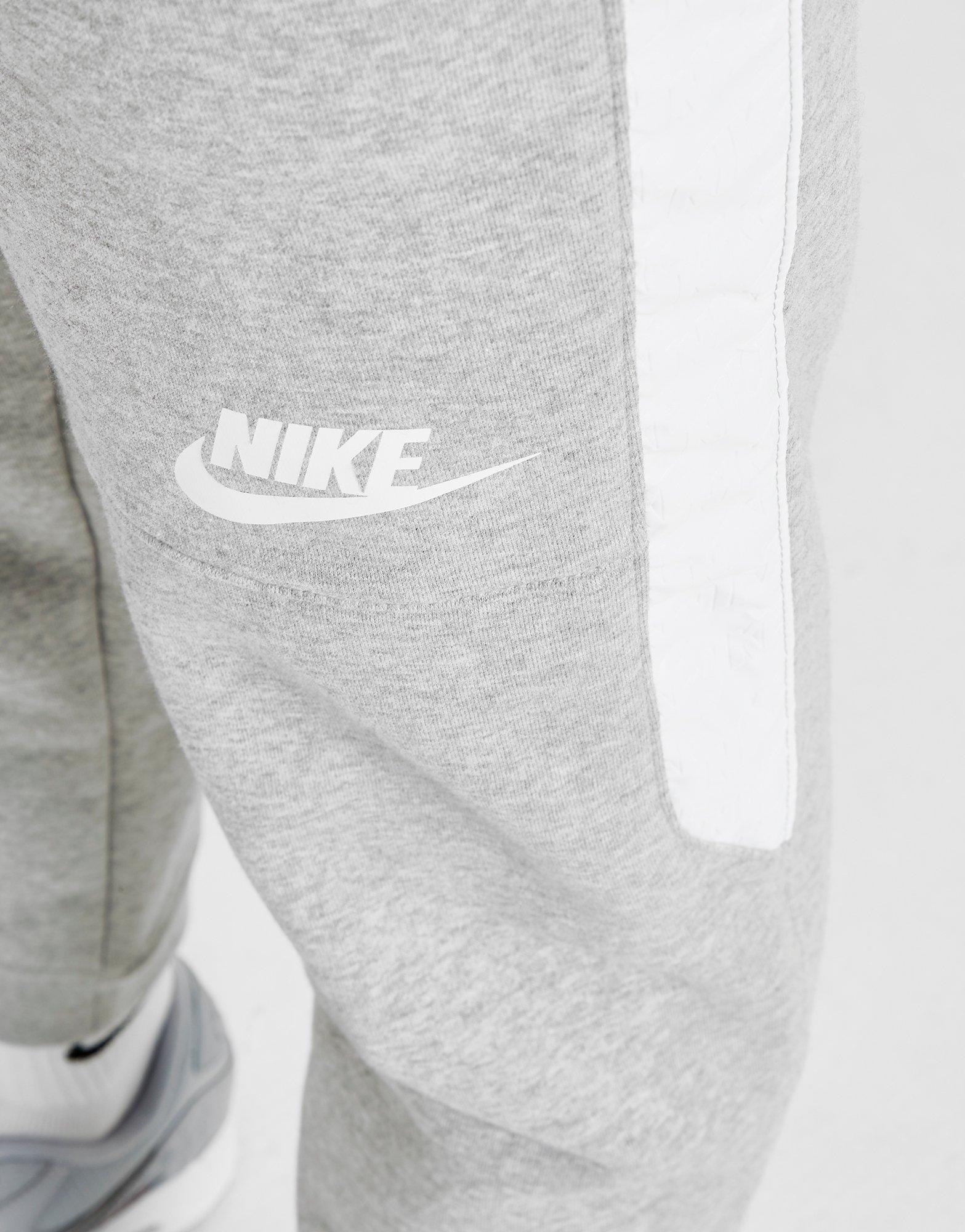 nike hybrid fleece joggers blue