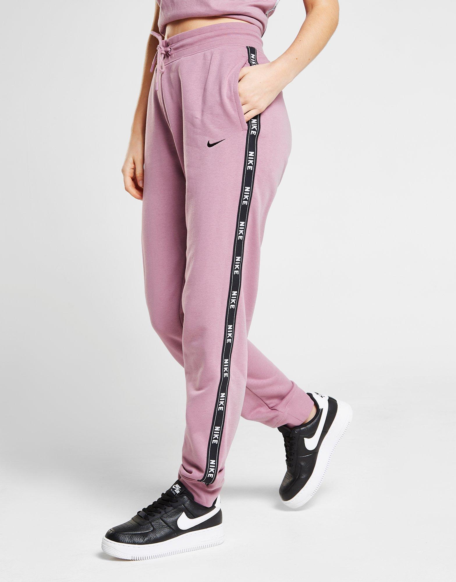 nike tape fleece joggers womens