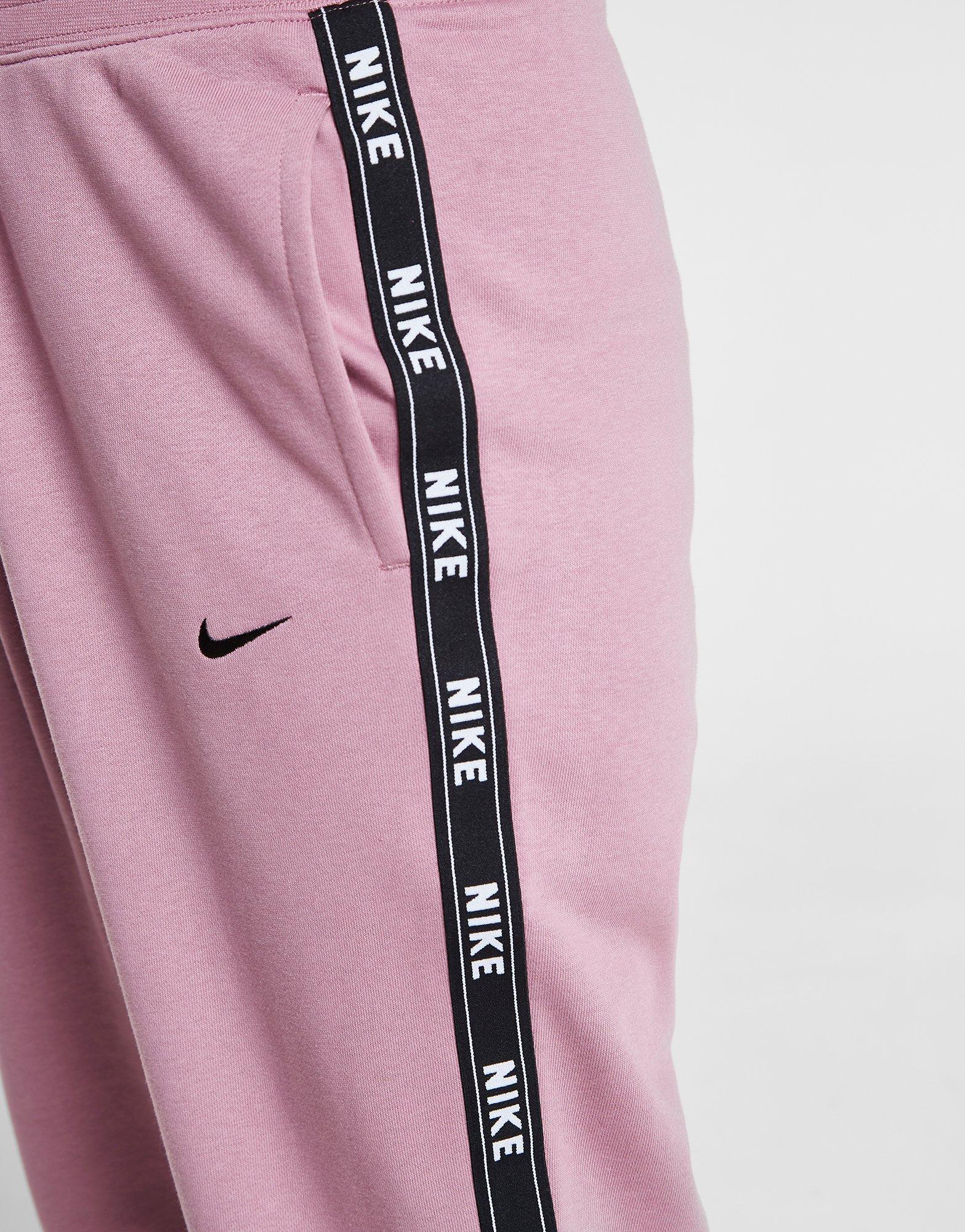 nike tape fleece joggers womens