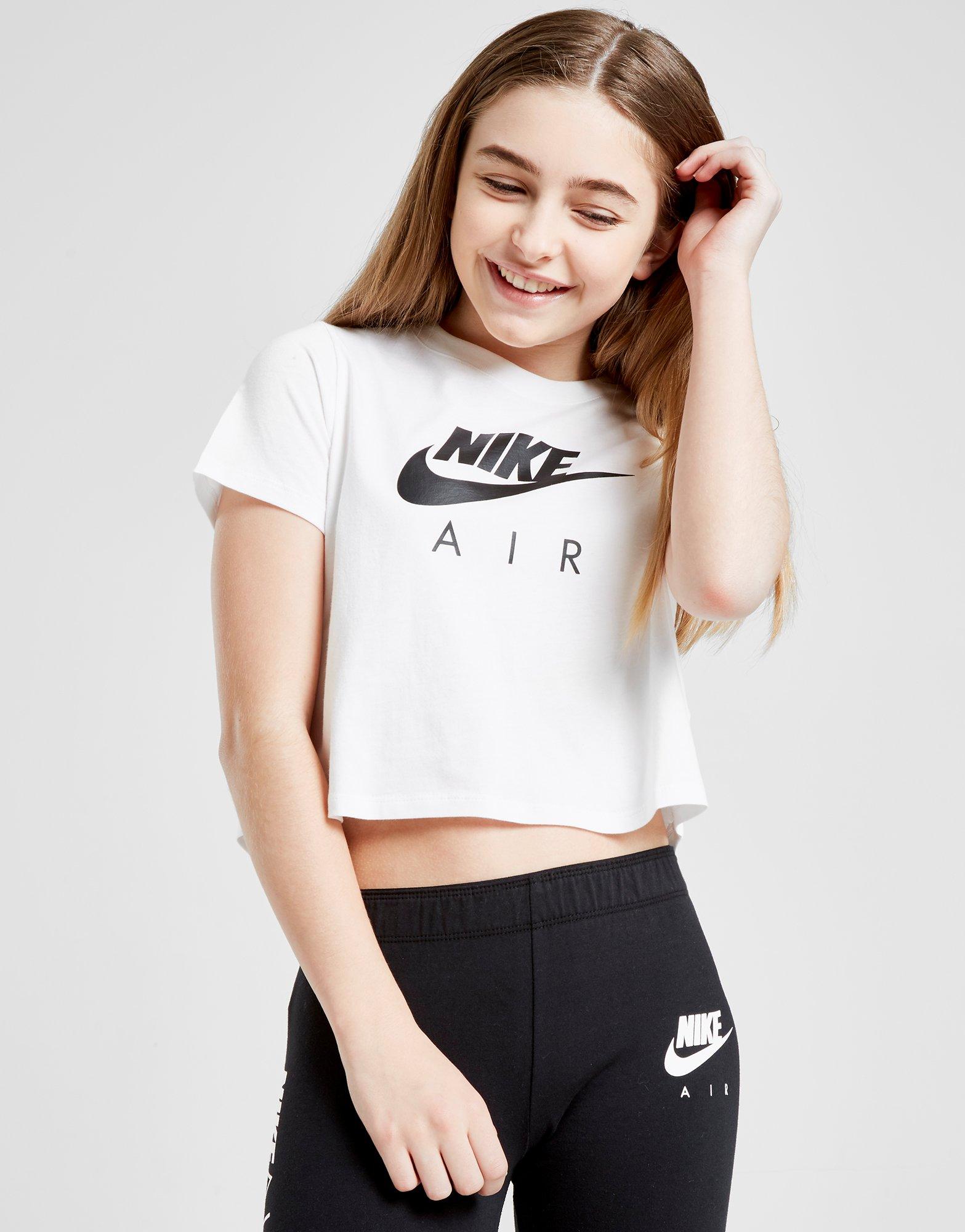 nike girls crop top