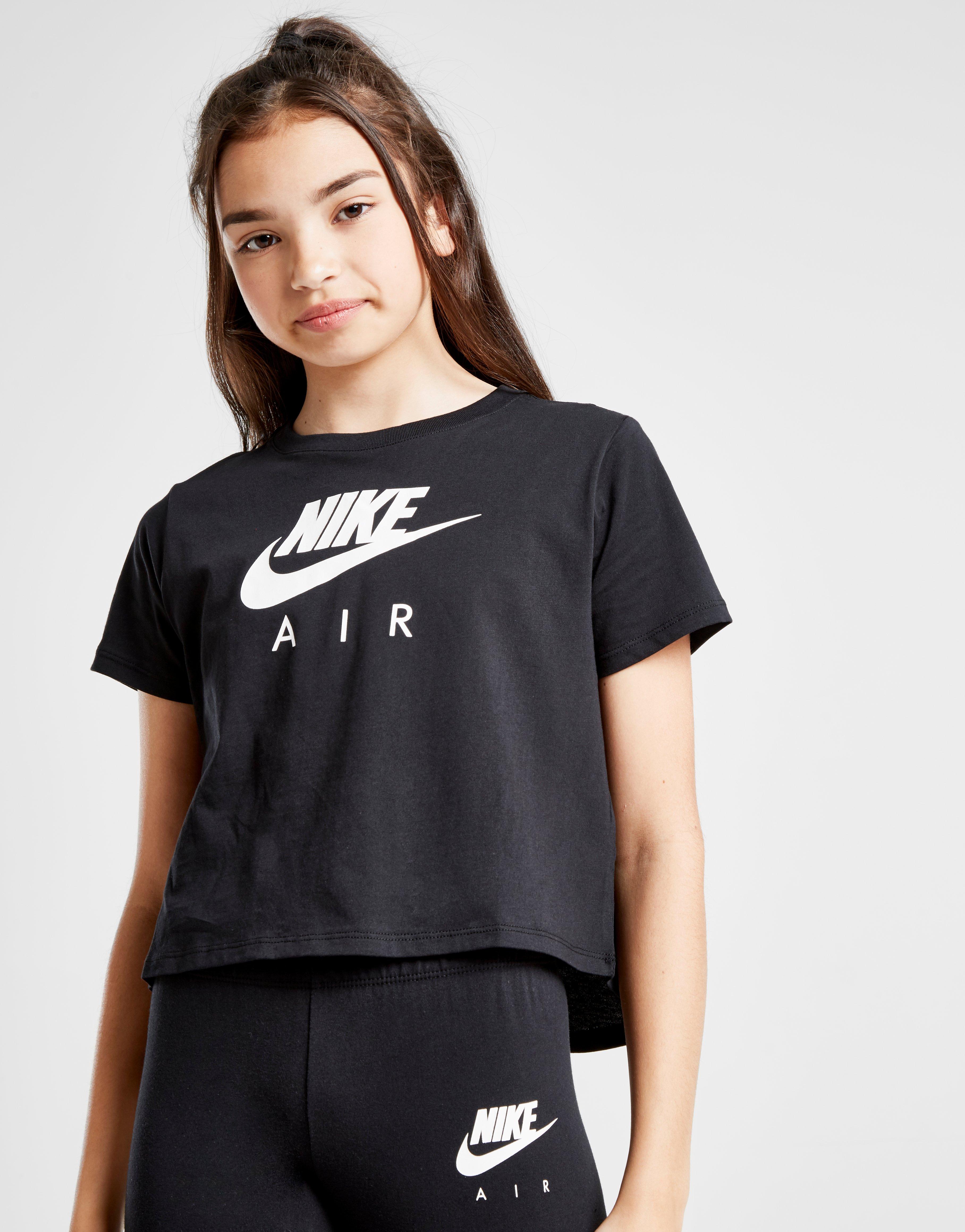 black nike air t shirt