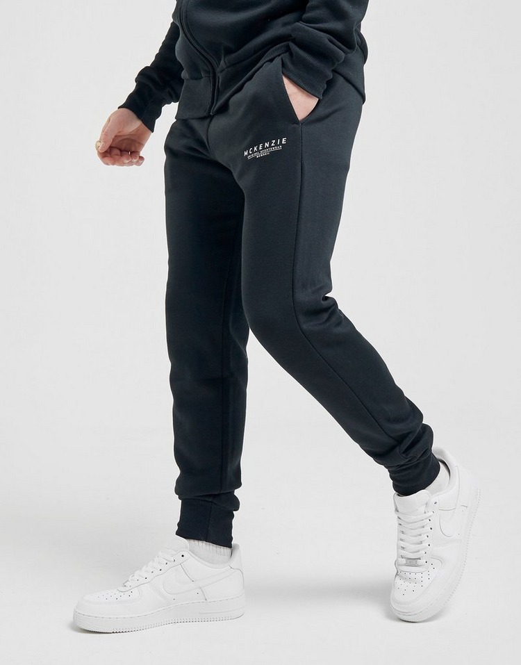 navy blue cuffed track pants