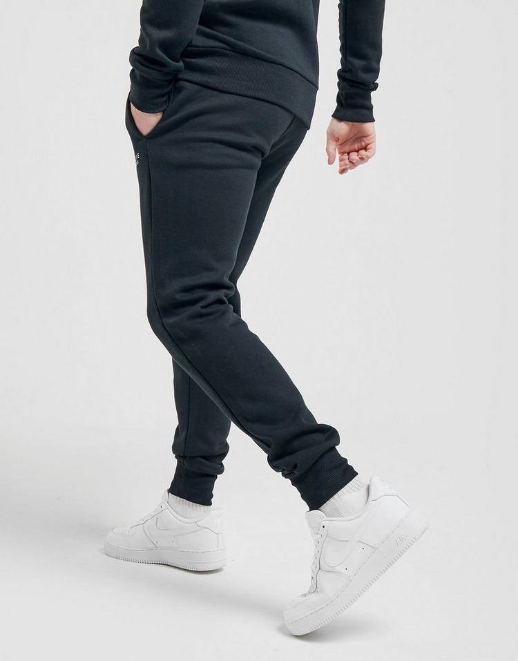 navy blue cuffed track pants