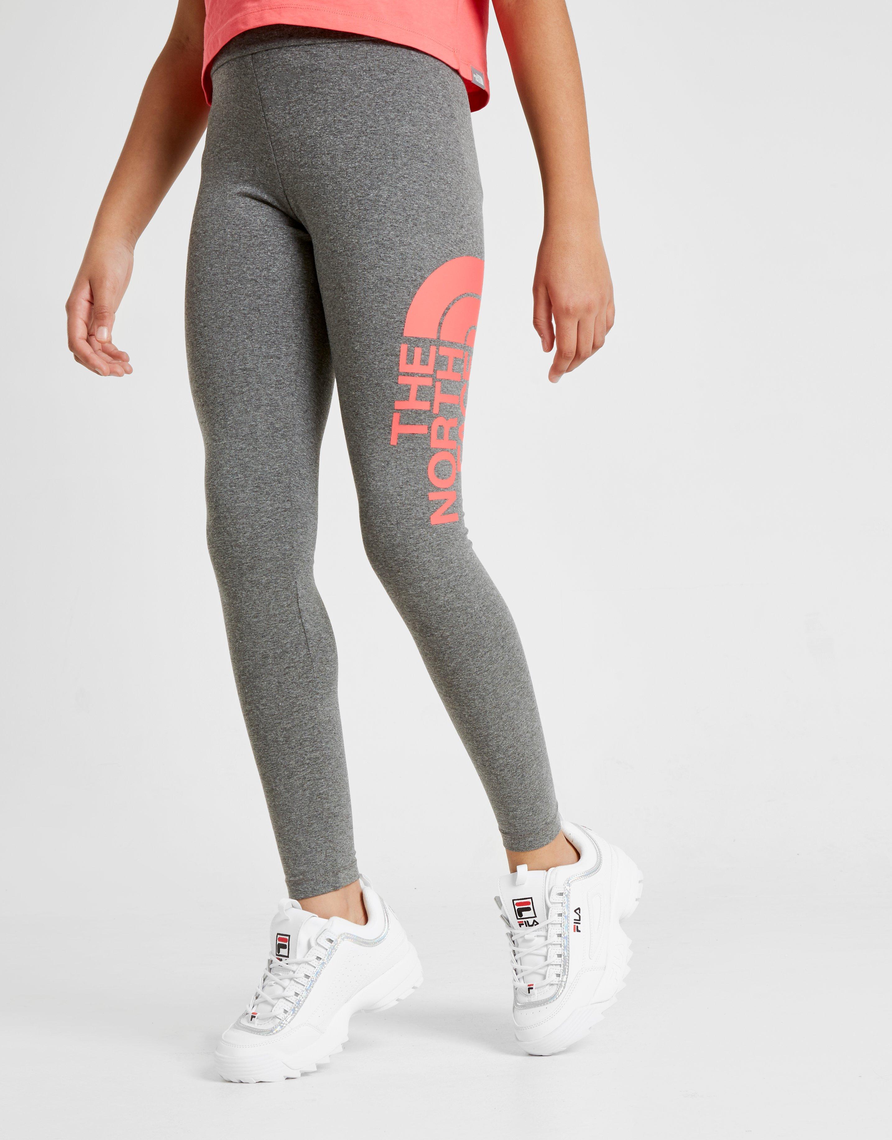 north face logo leggings