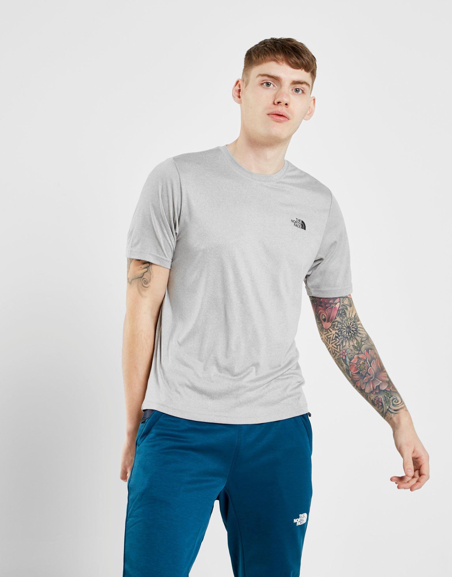 north face reaxion t shirt