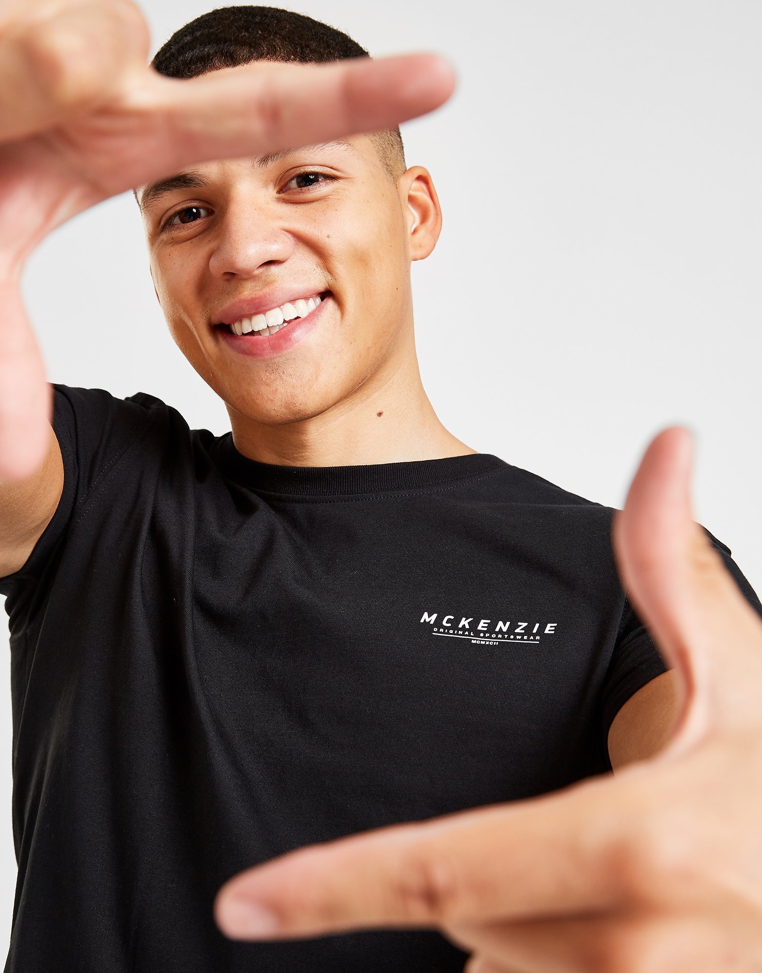 Buy Black McKenzie Essential TShirt JD Sports JD Sports Ireland