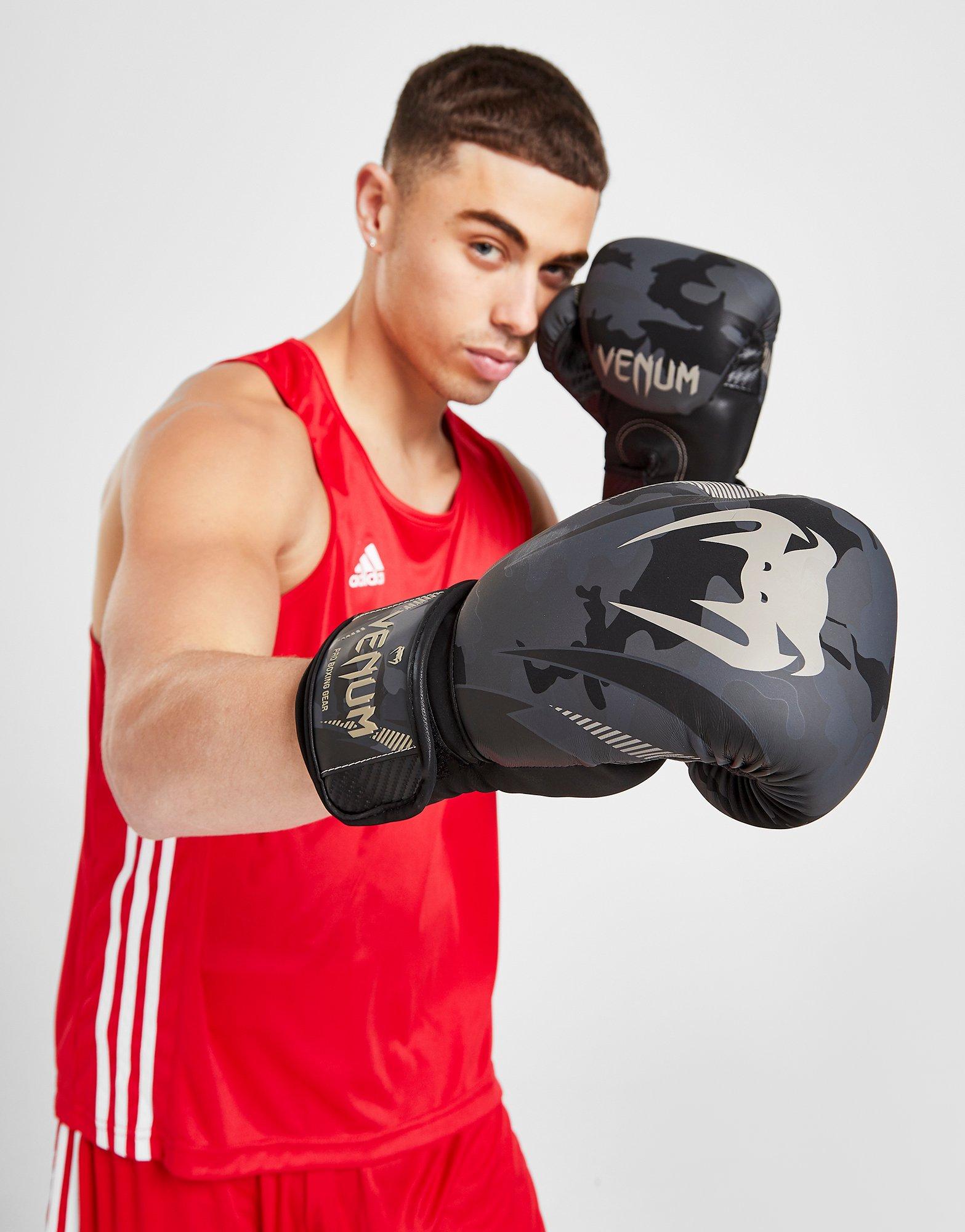 Black Venum Impact Boxing Gloves - JD Sports Global