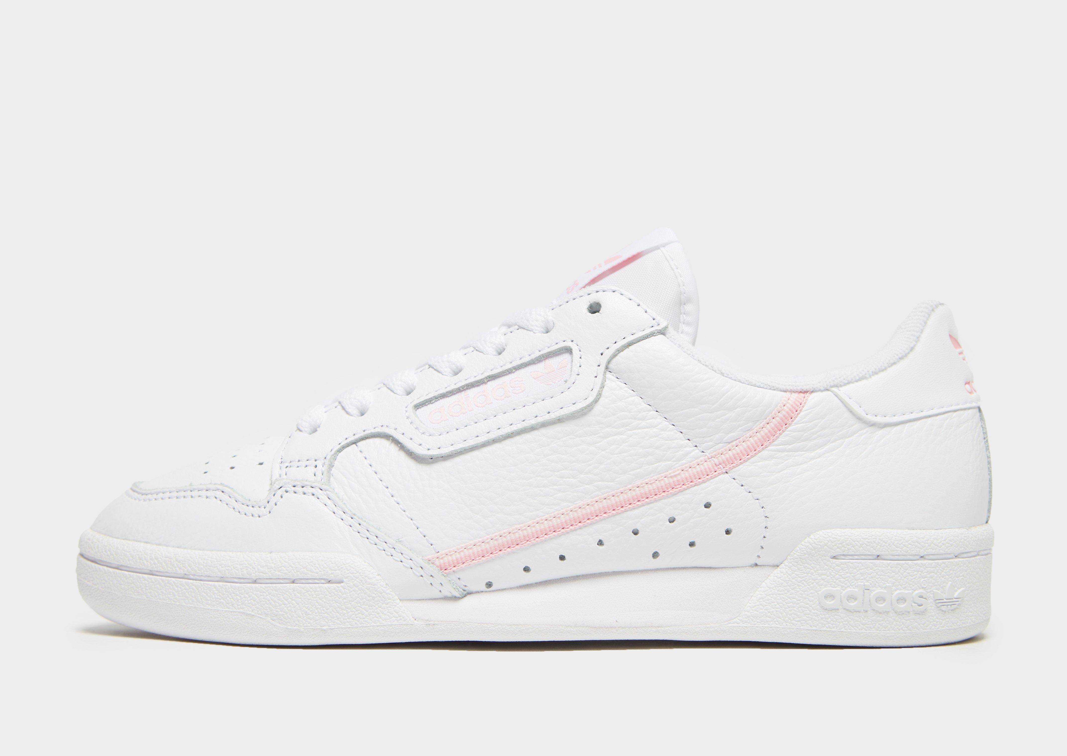 adidas continental 80 all white womens