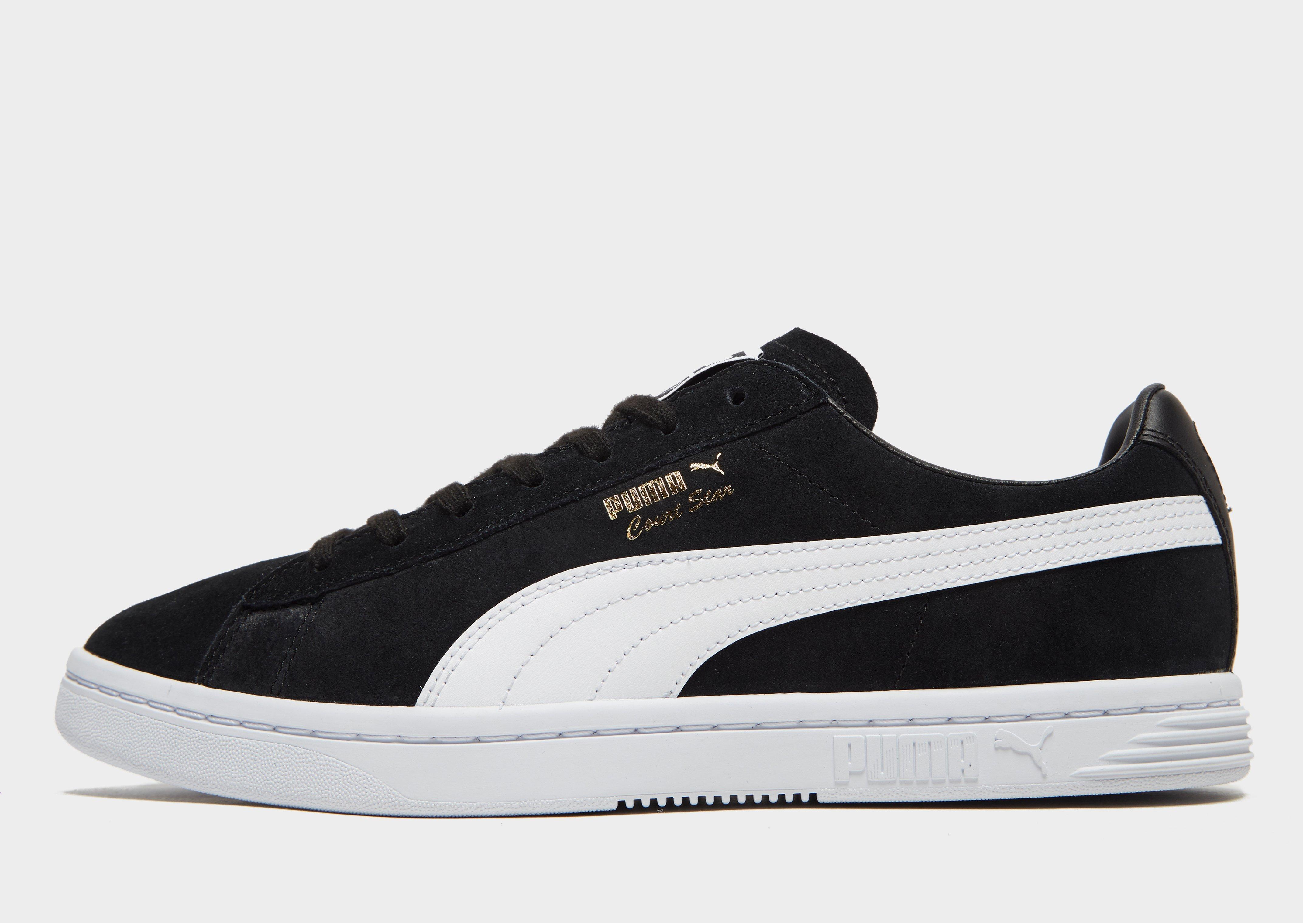 Koop Black PUMA Court Star Heren