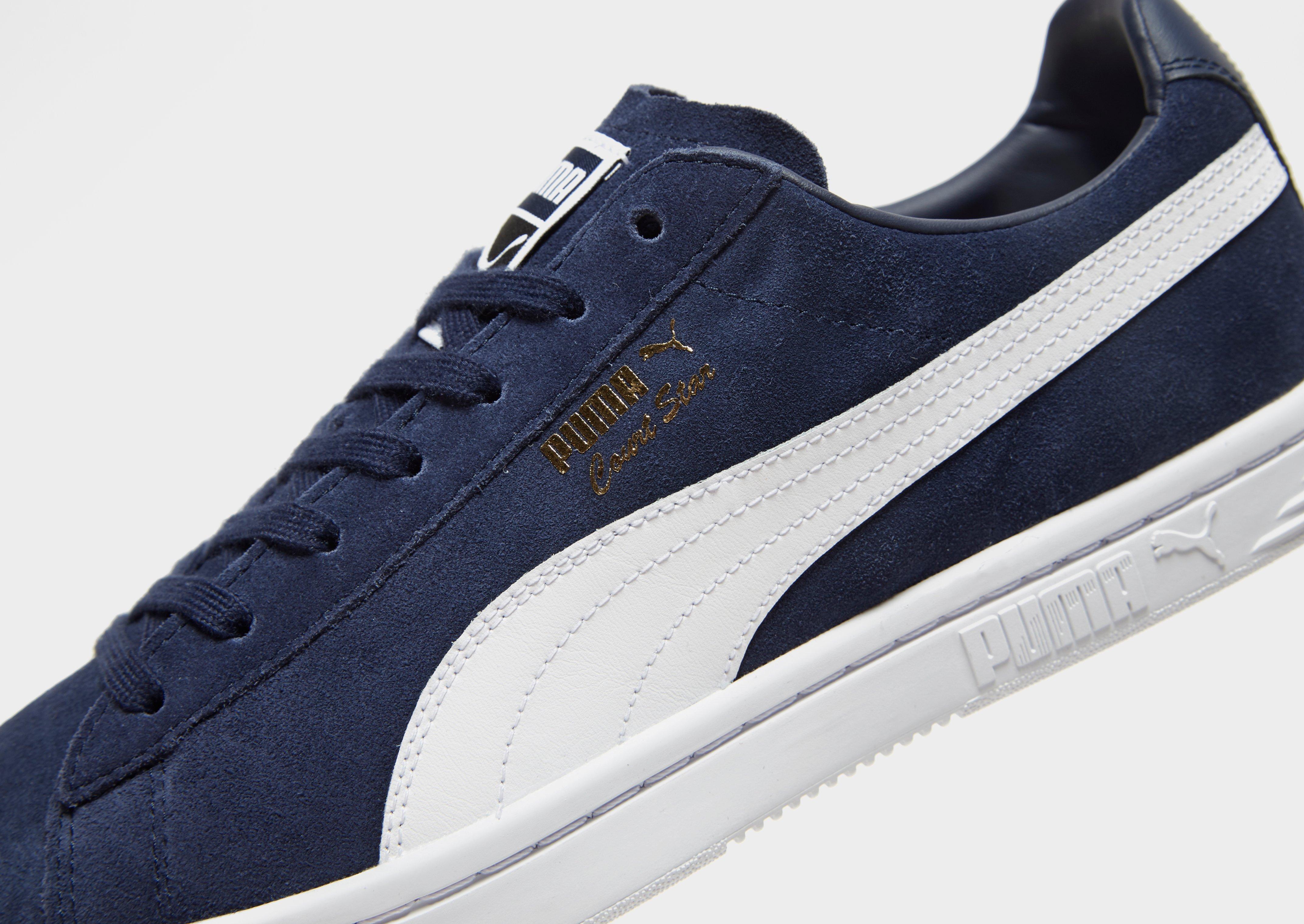 puma court star blue