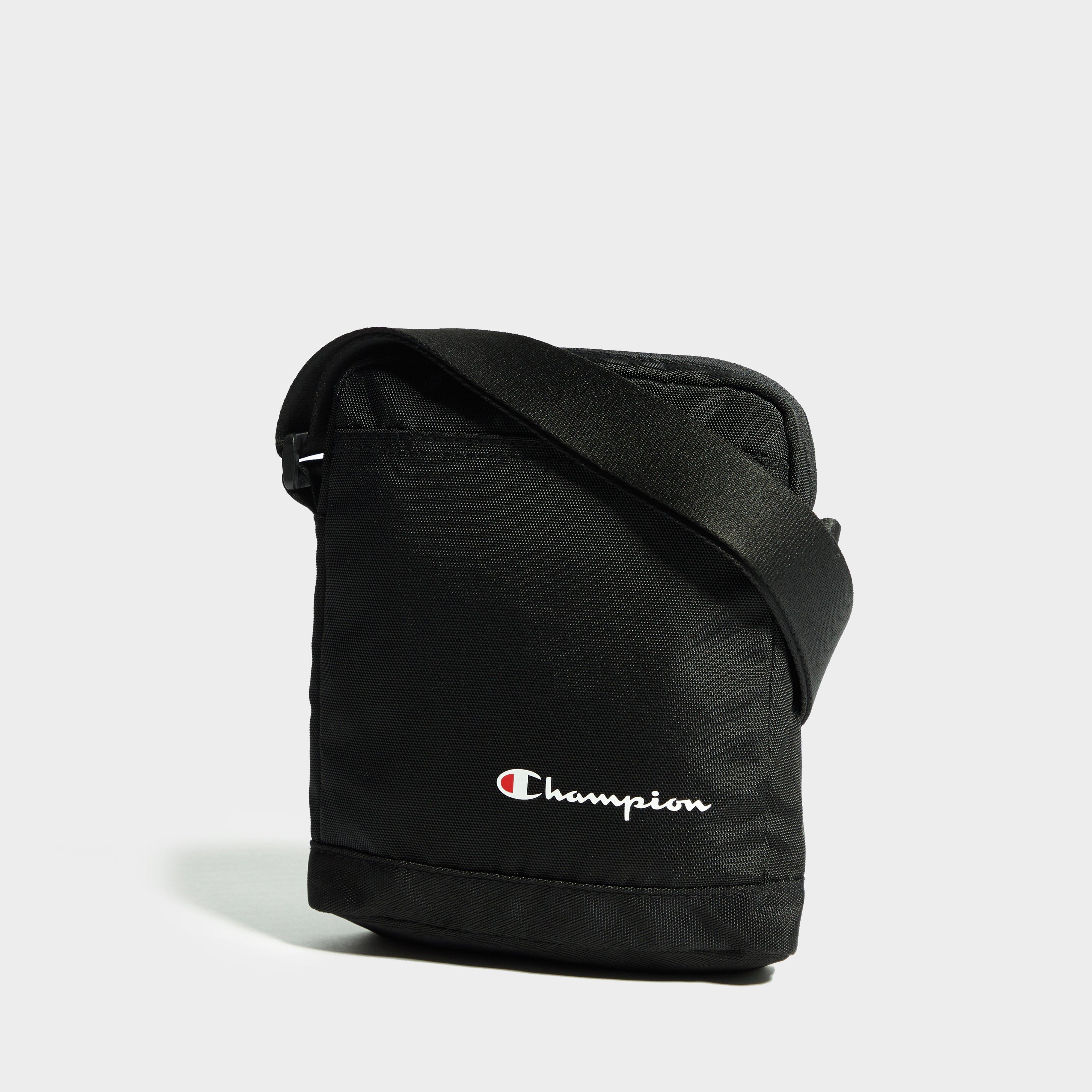 champion black cross body bag