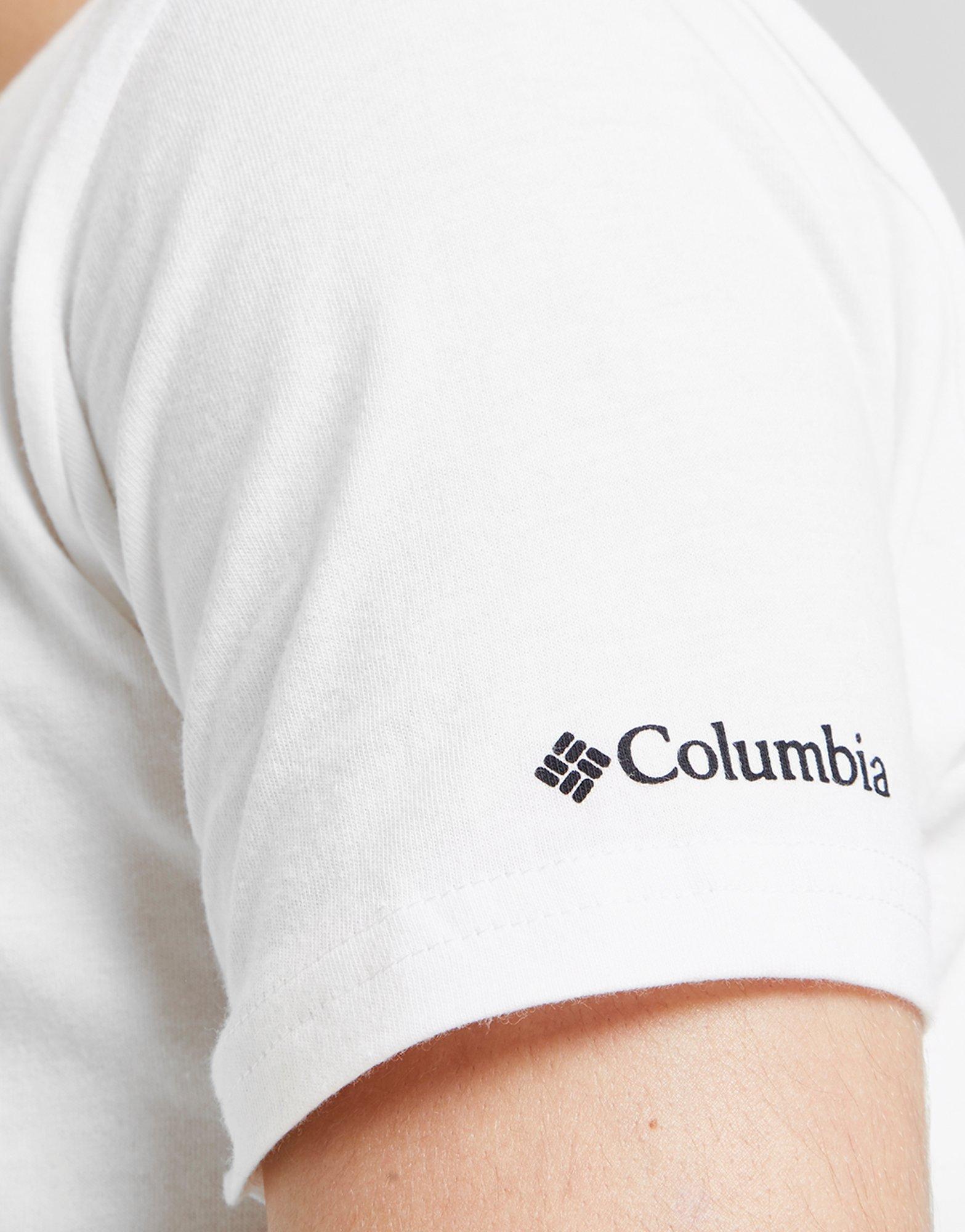 white columbia t shirt