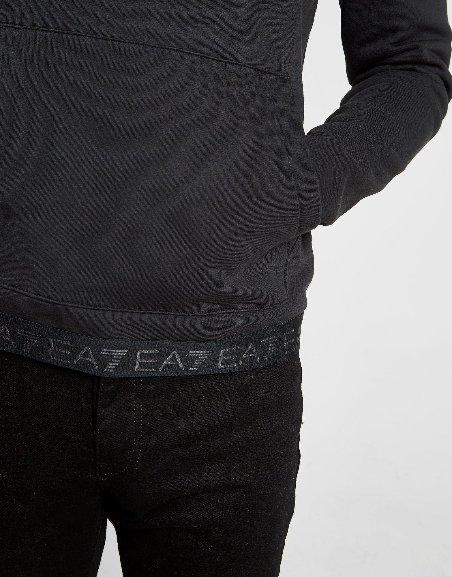 emporio armani ea7 overhead tape hoodie