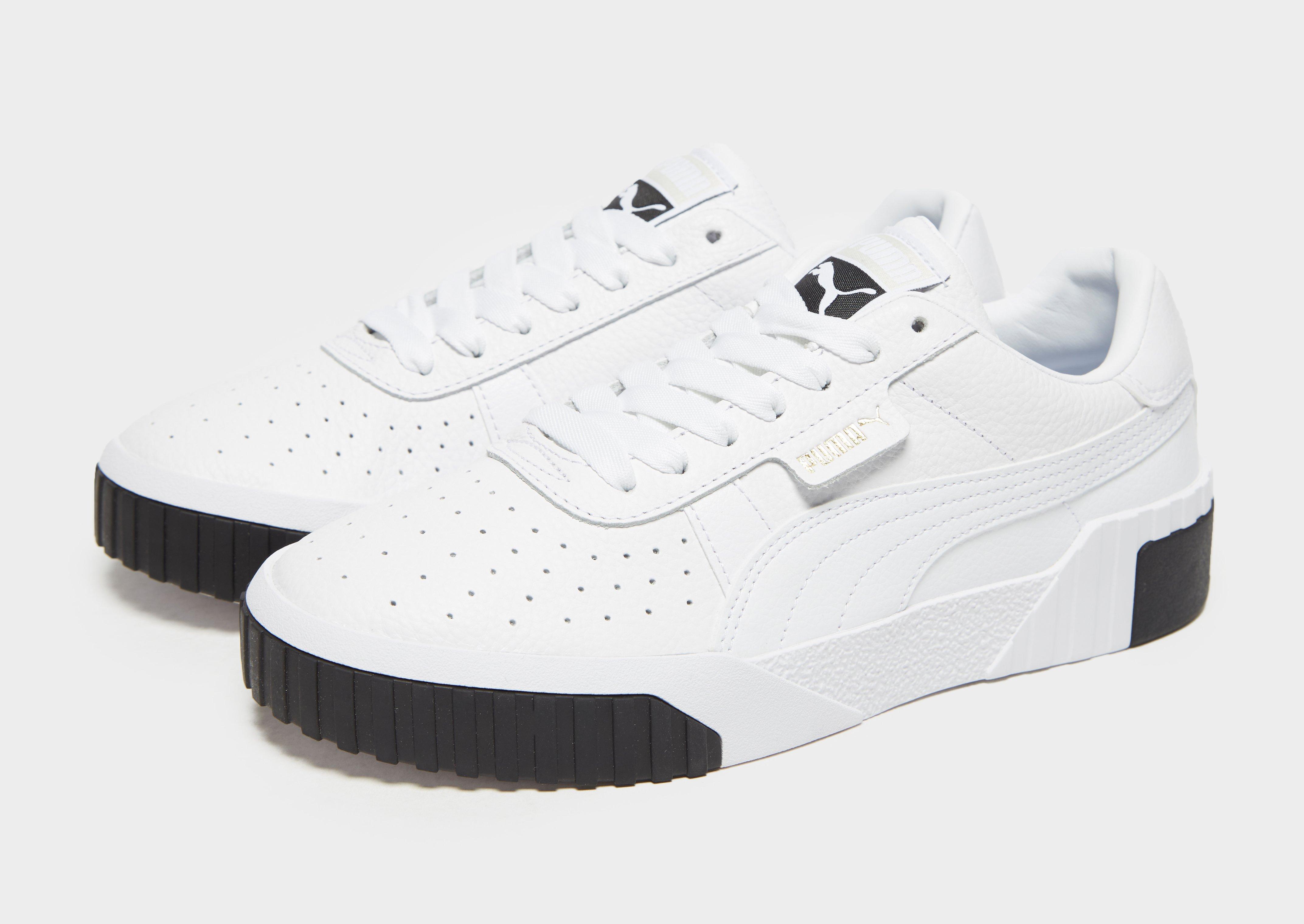 ladies white puma trainers