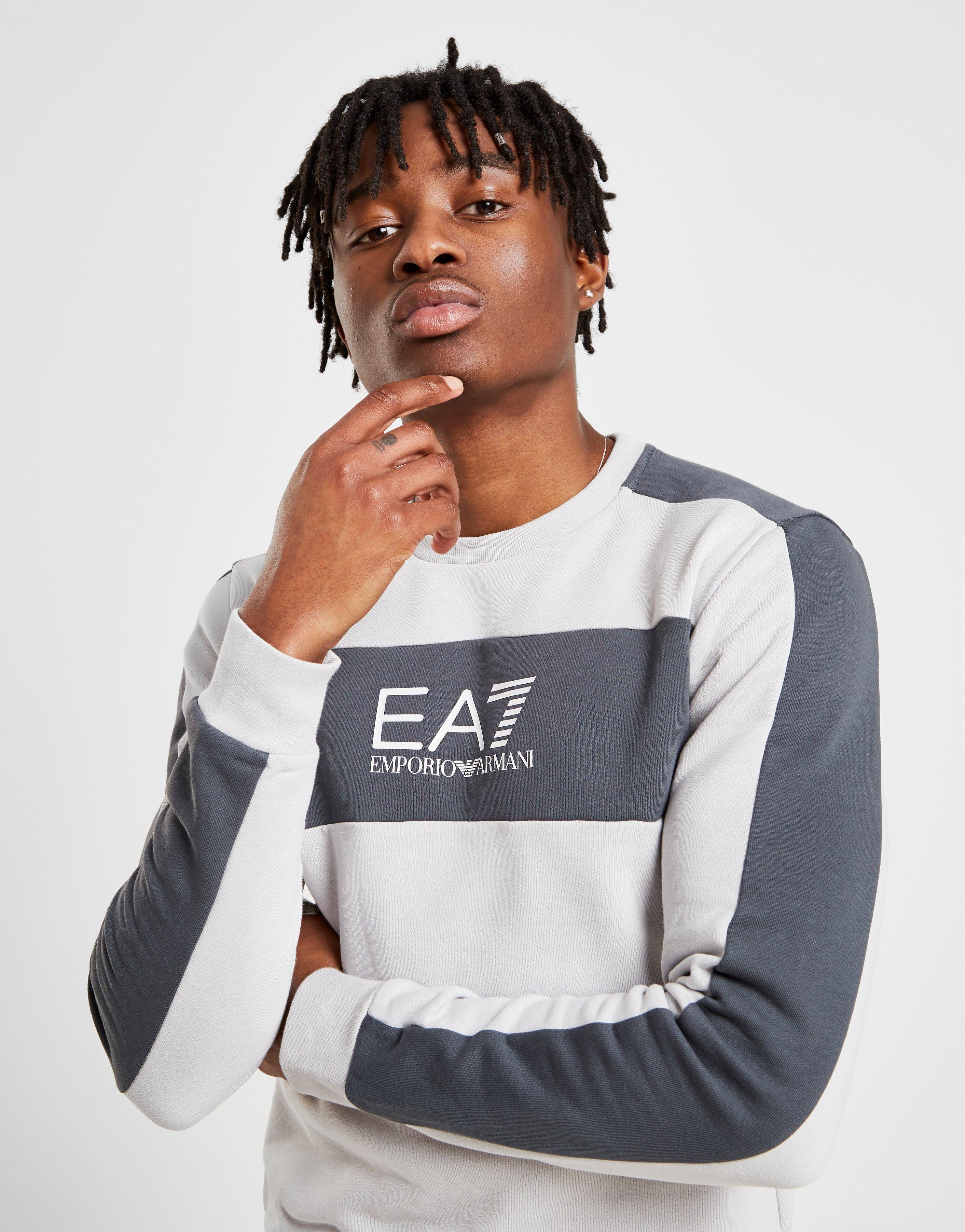 emporio armani ea7 central crew sweatshirt