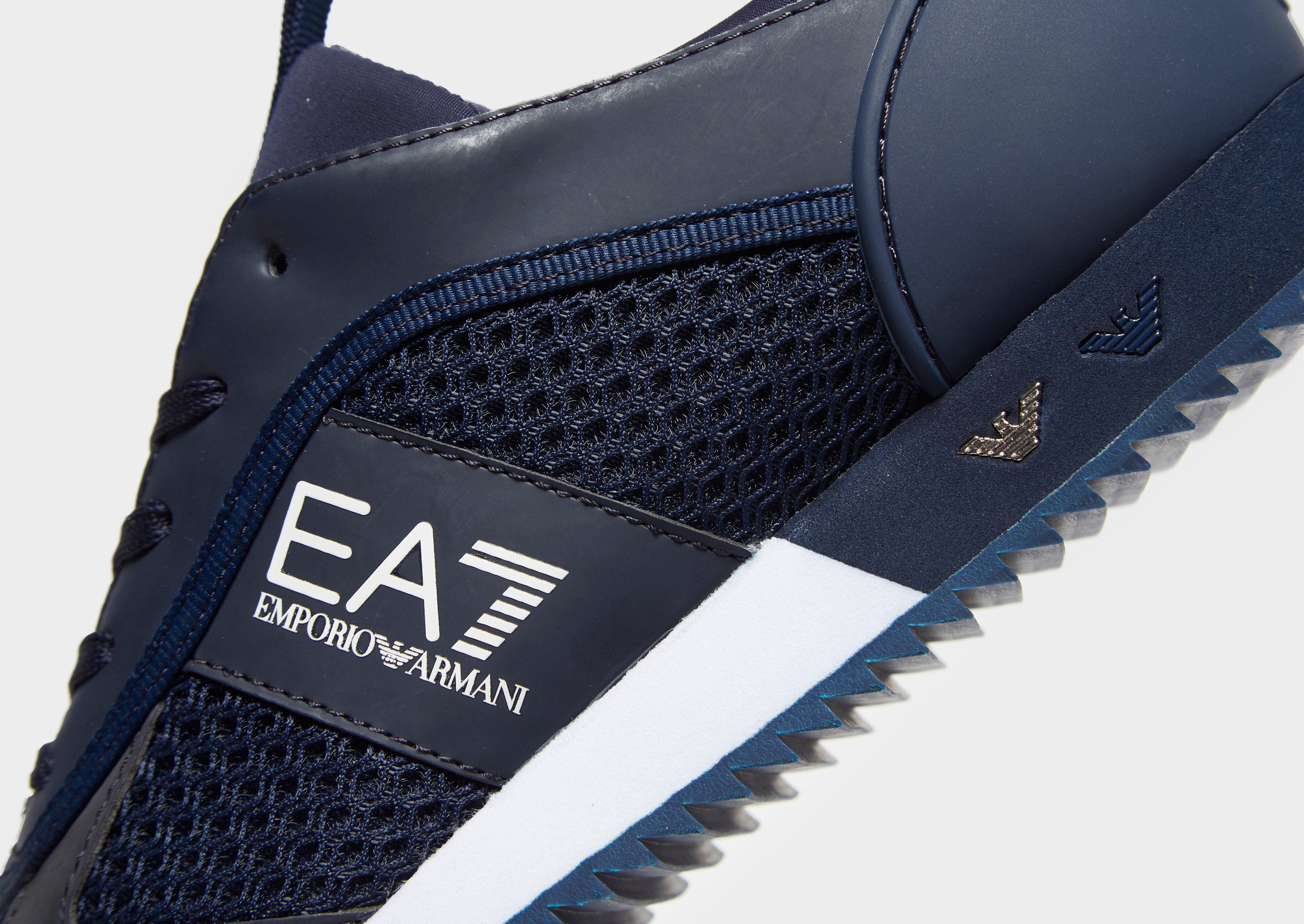 armani shoes blue