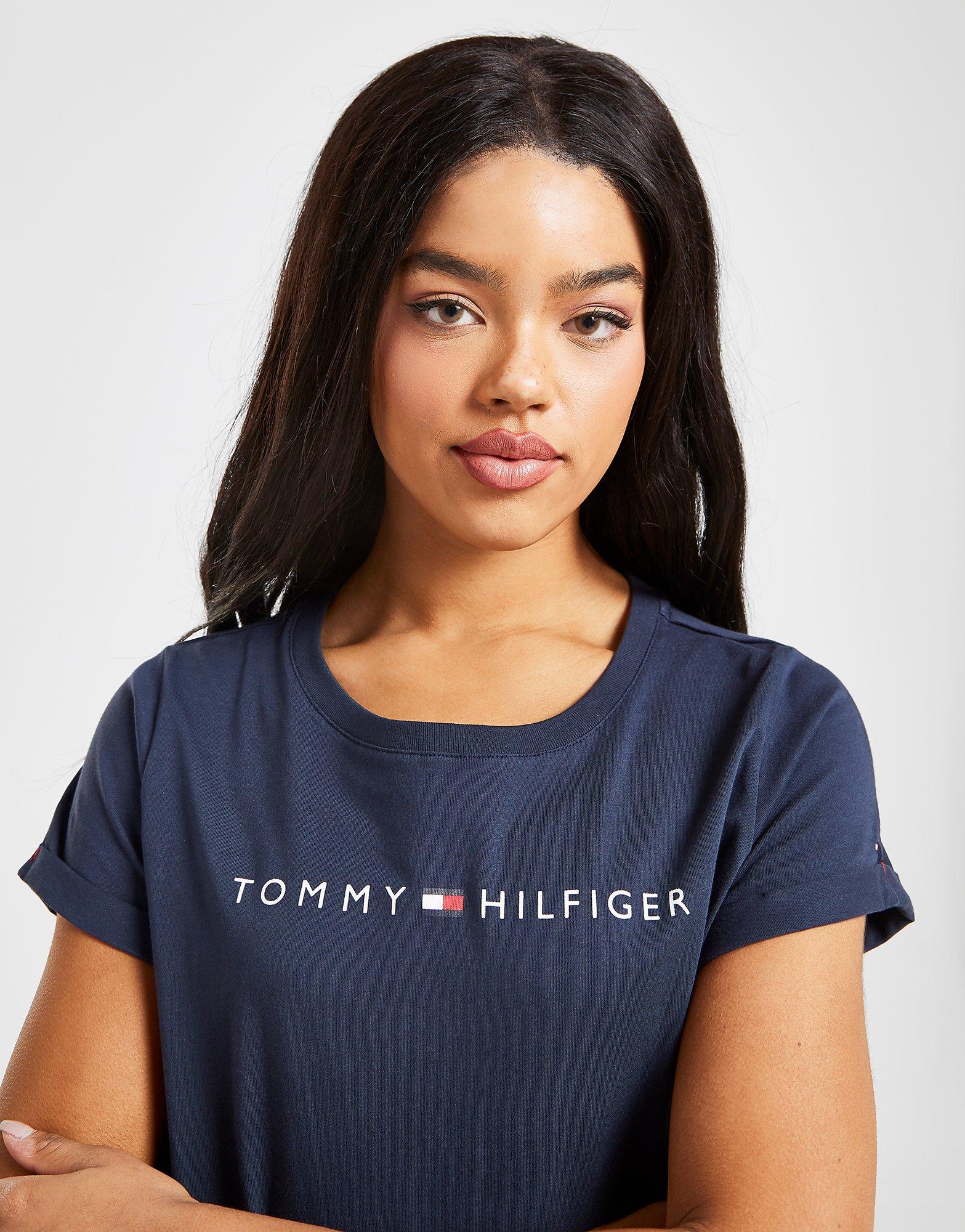 tommy hilfiger shirt navy blue