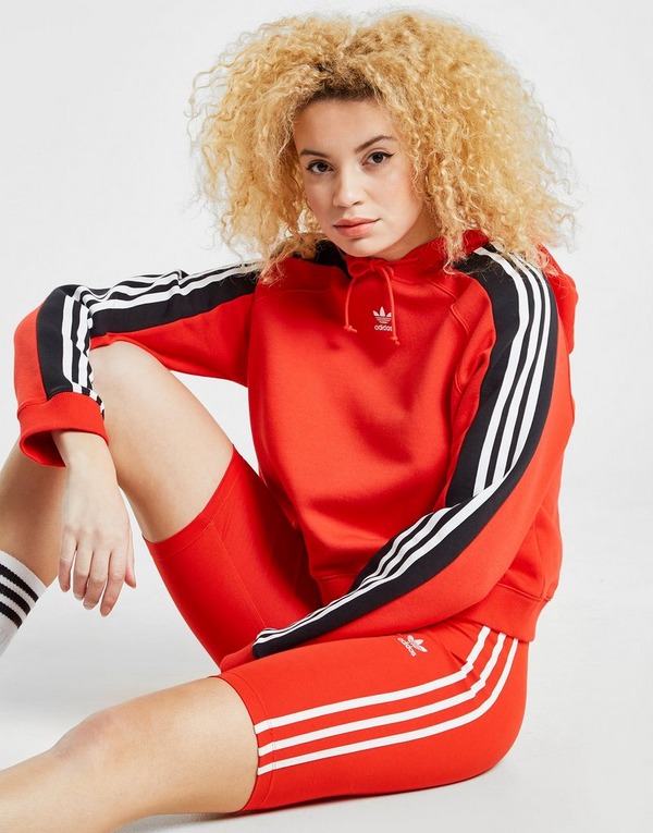adidas originals sweat 3-stripes crop femme adidas originals sweat 3-stripes crop femme