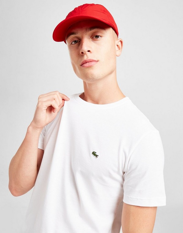 Lacoste T-Shirt Croc Logo Homme Blanc- JD Sports France