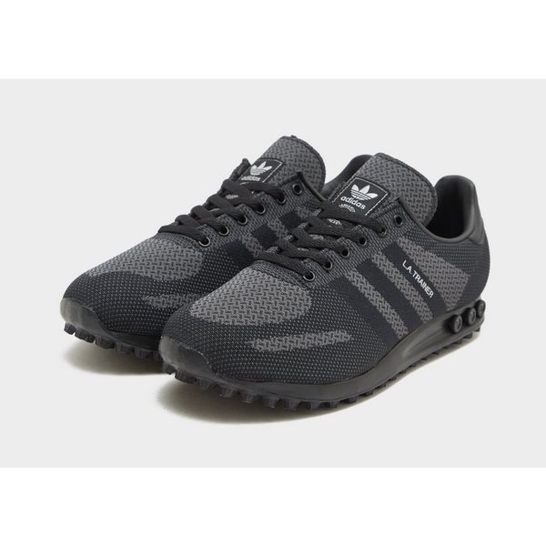 Black adidas Originals LA Trainer Woven | JD Sports UK