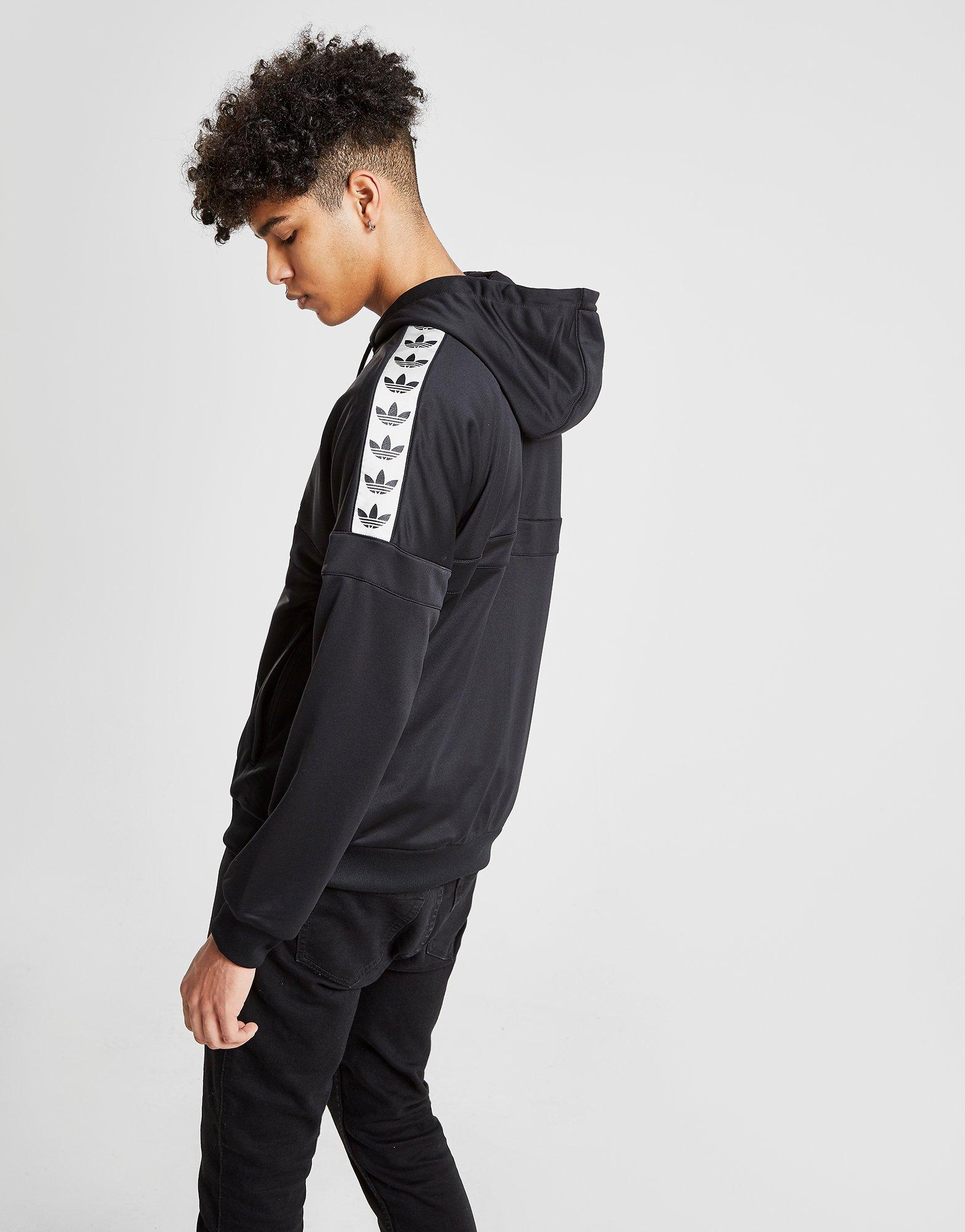 adidas originals tape full zip hoodie