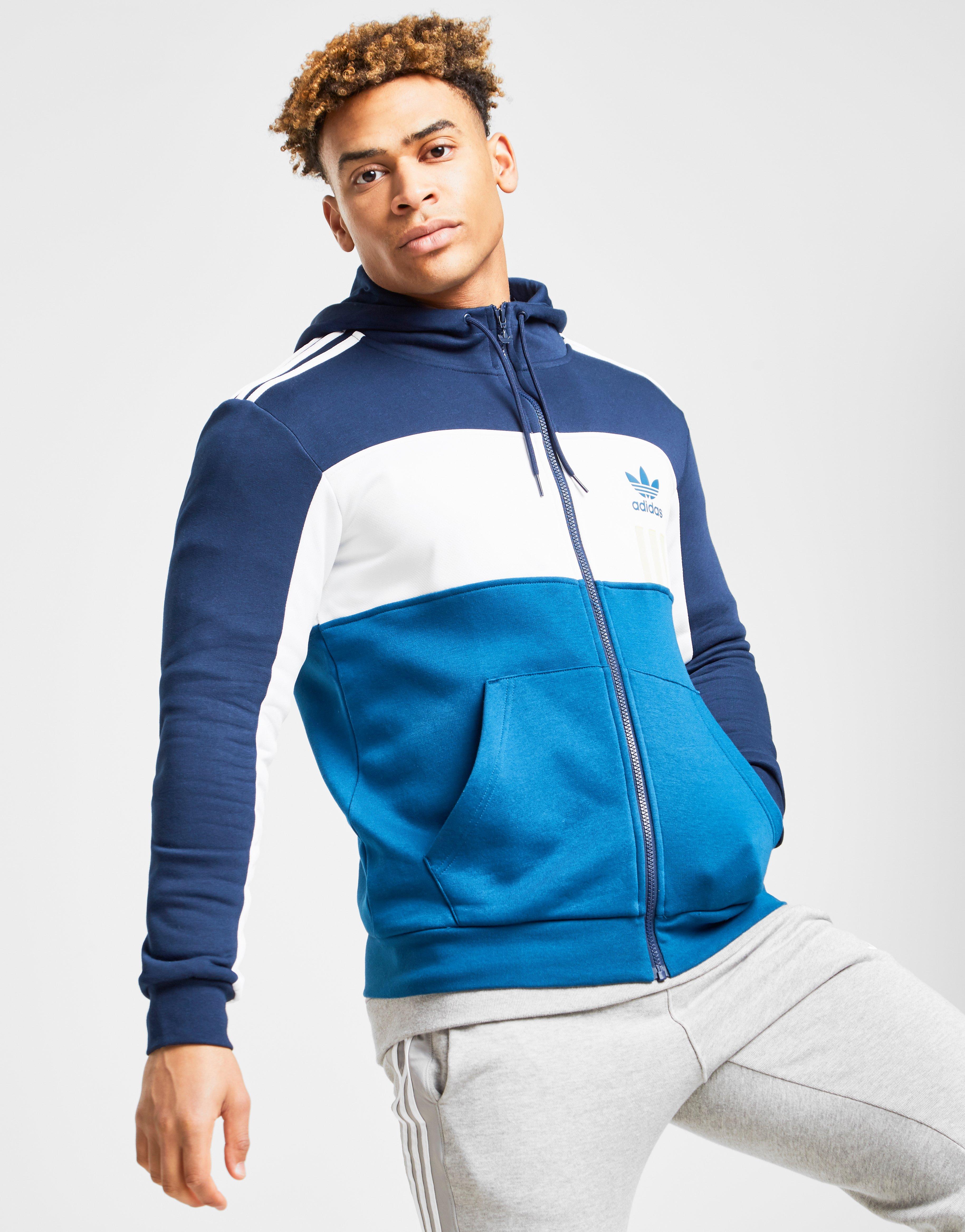 adidas originals id96 full zip hoodie