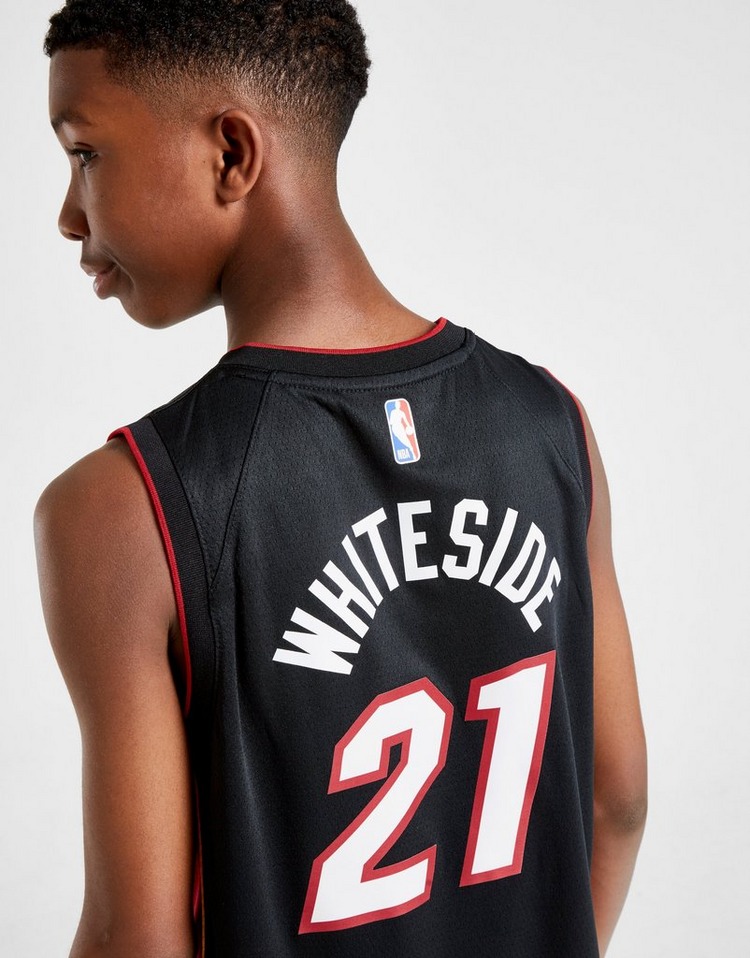 Shop den Nike NBA Whiteside Miami Heat Trikot Kinder in ...