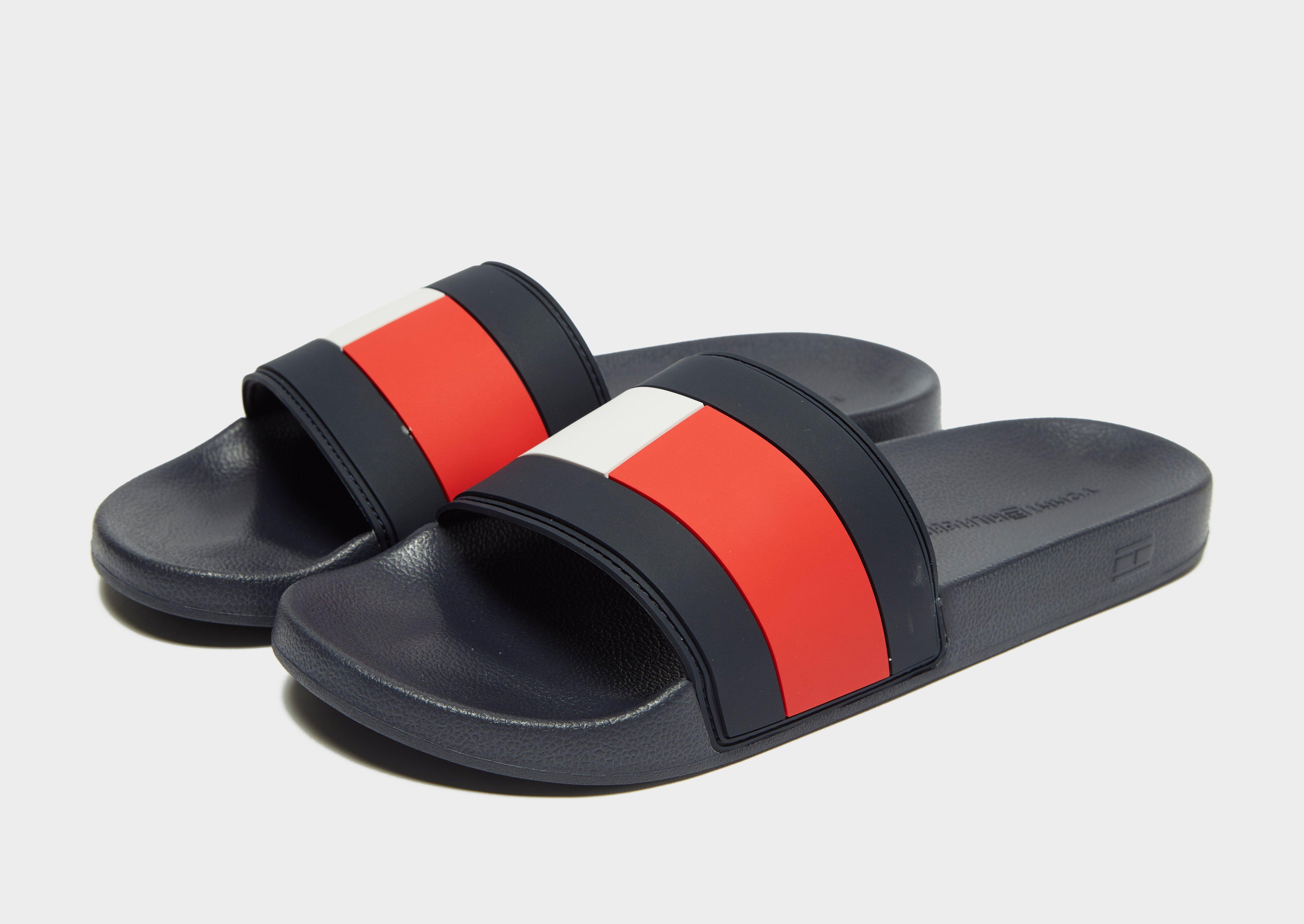 Tommy Hilfiger Flag Slides | JD Sports