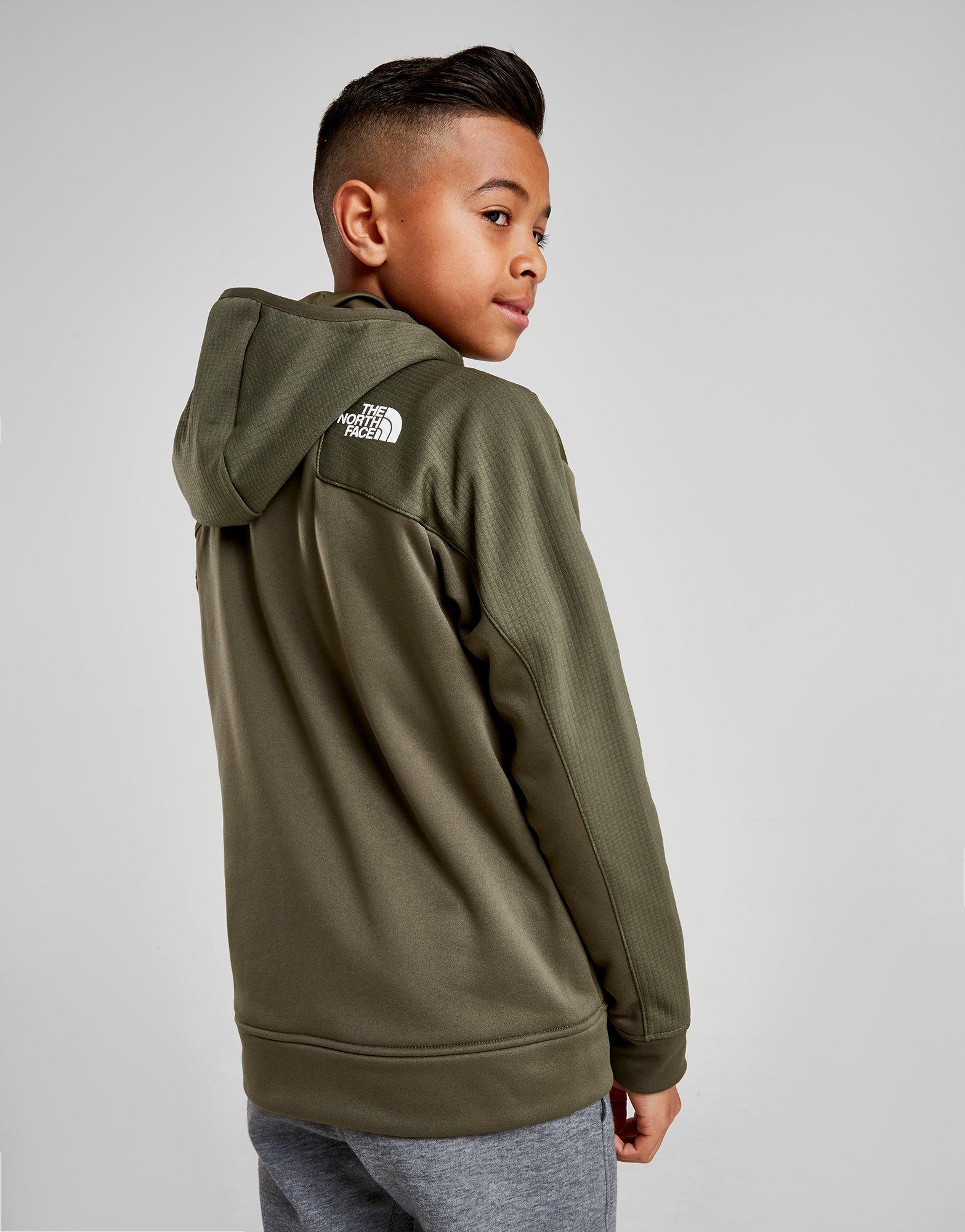 the north face mittellegi full zip hoodie green