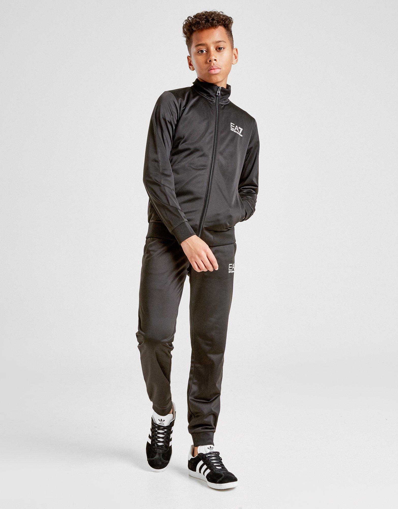 ea7 junior core id tracksuit