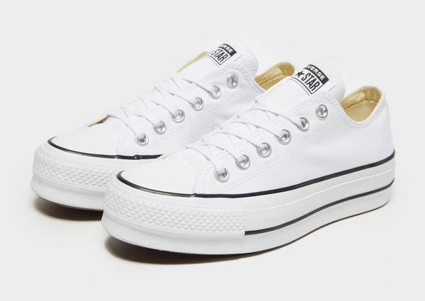 Uitgelezene Buy White Converse Chuck Taylor All Star Lift Canvas Low Top SL-47