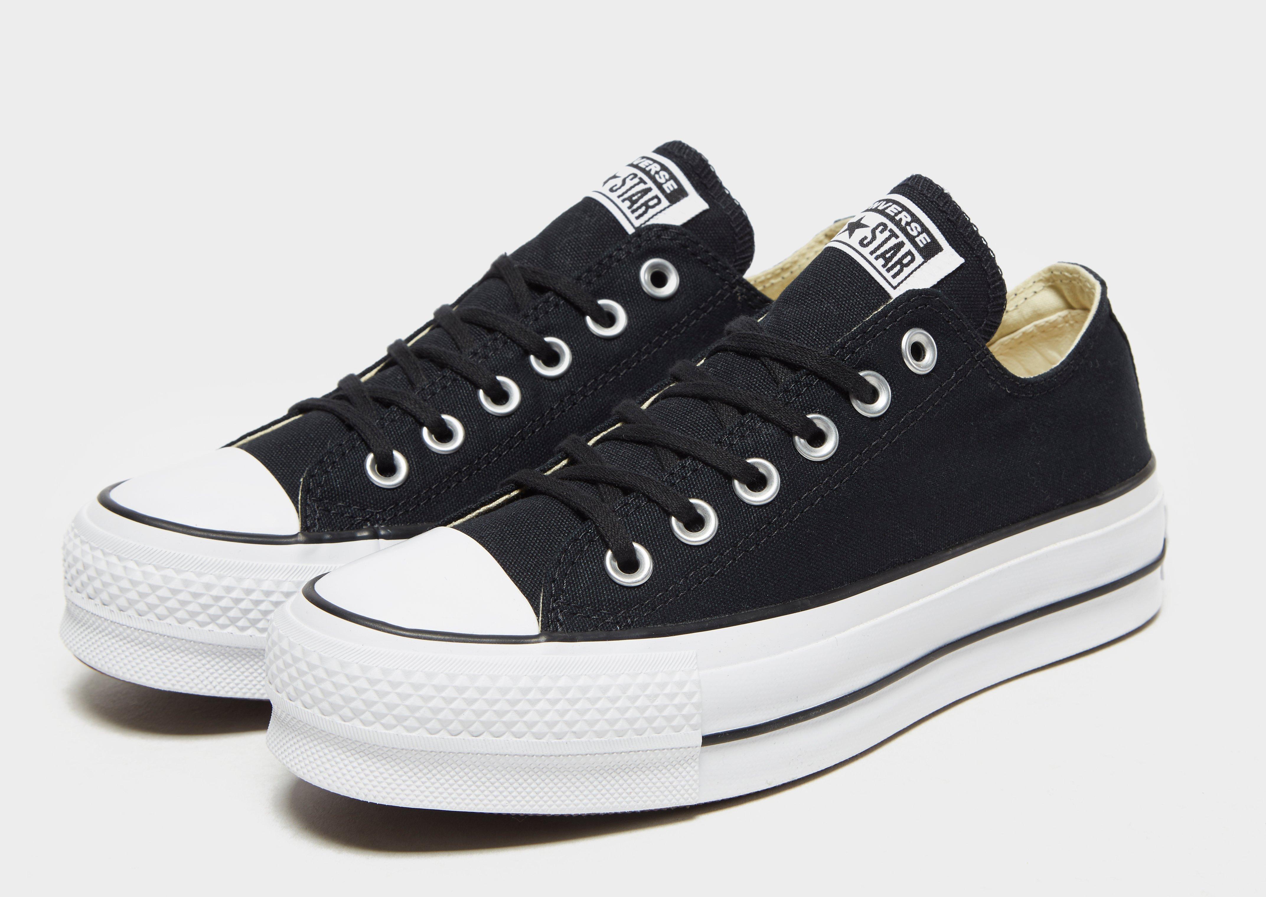 women's black converse