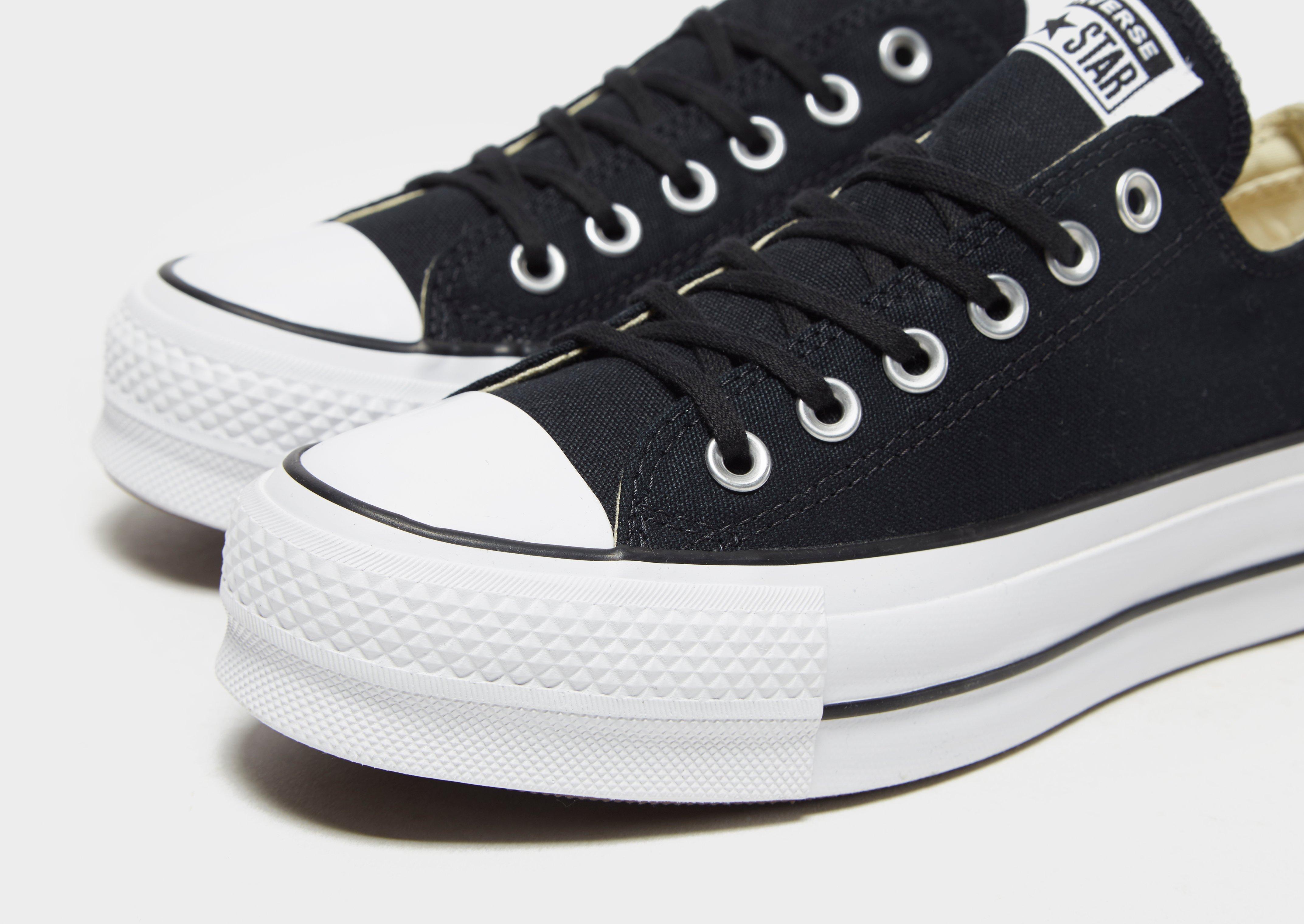 converse w all star ox platform canvas