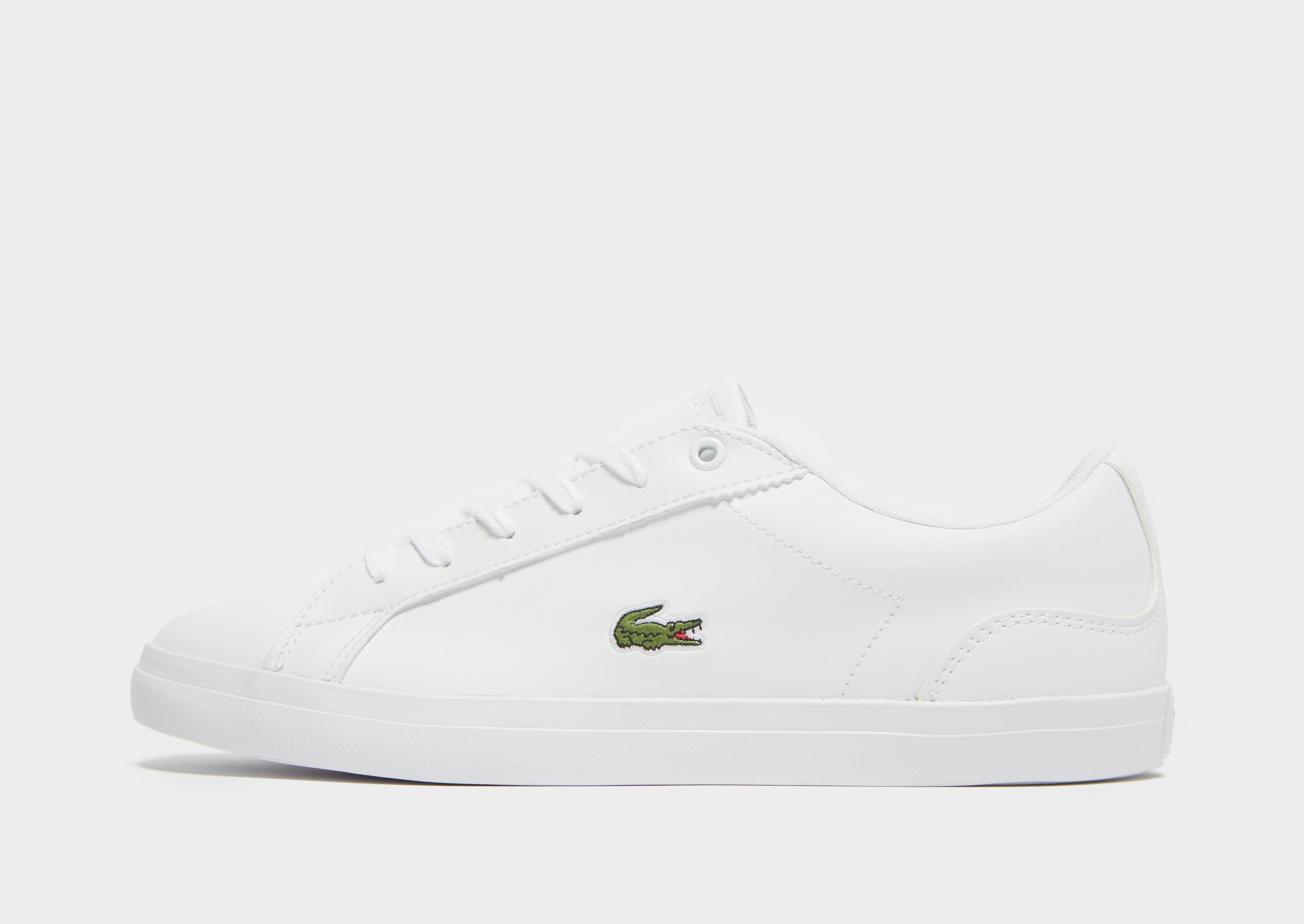 Lacoste lerond on sale junior white