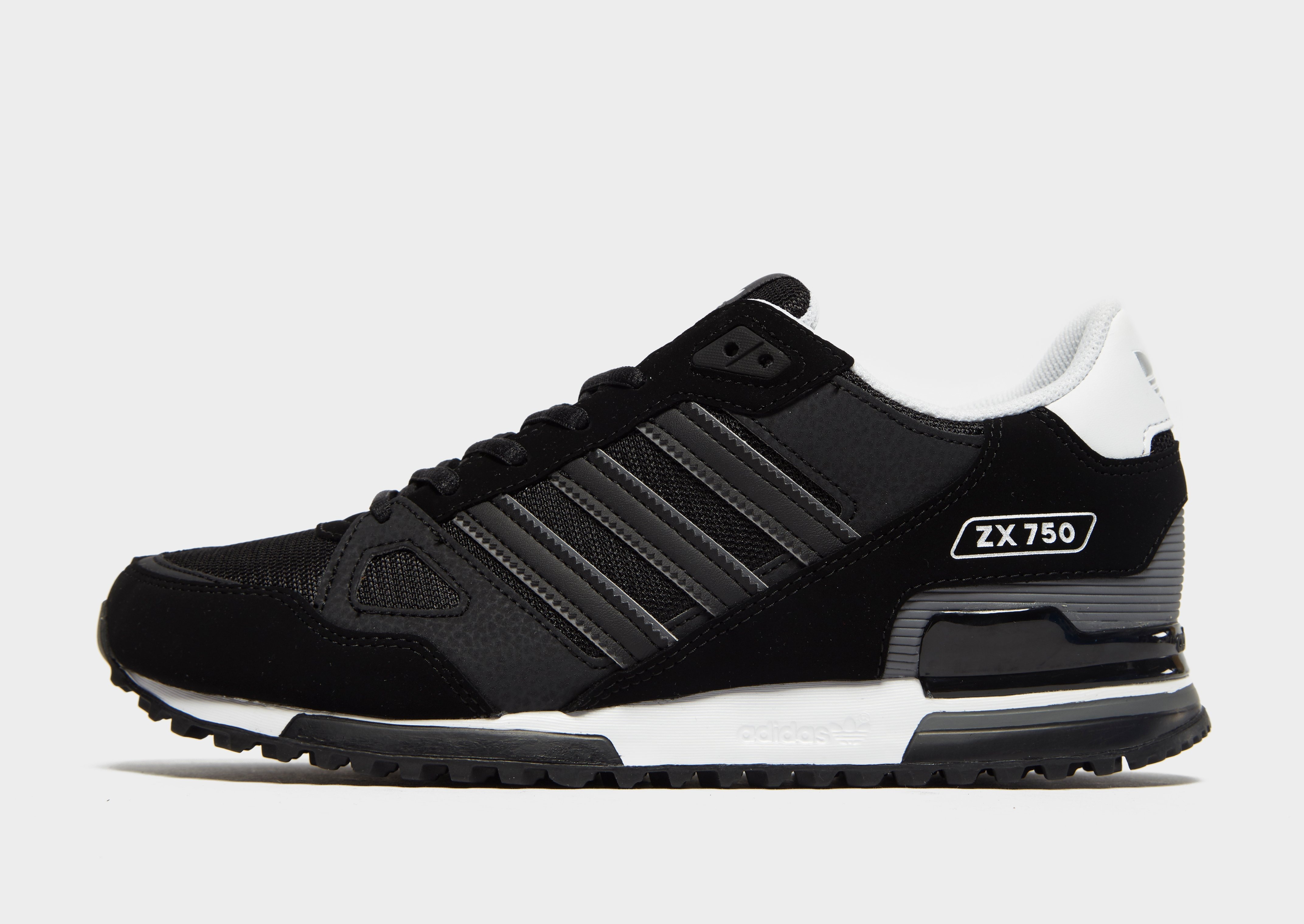 Buy Black adidas Originals ZX 750 | JD Sports