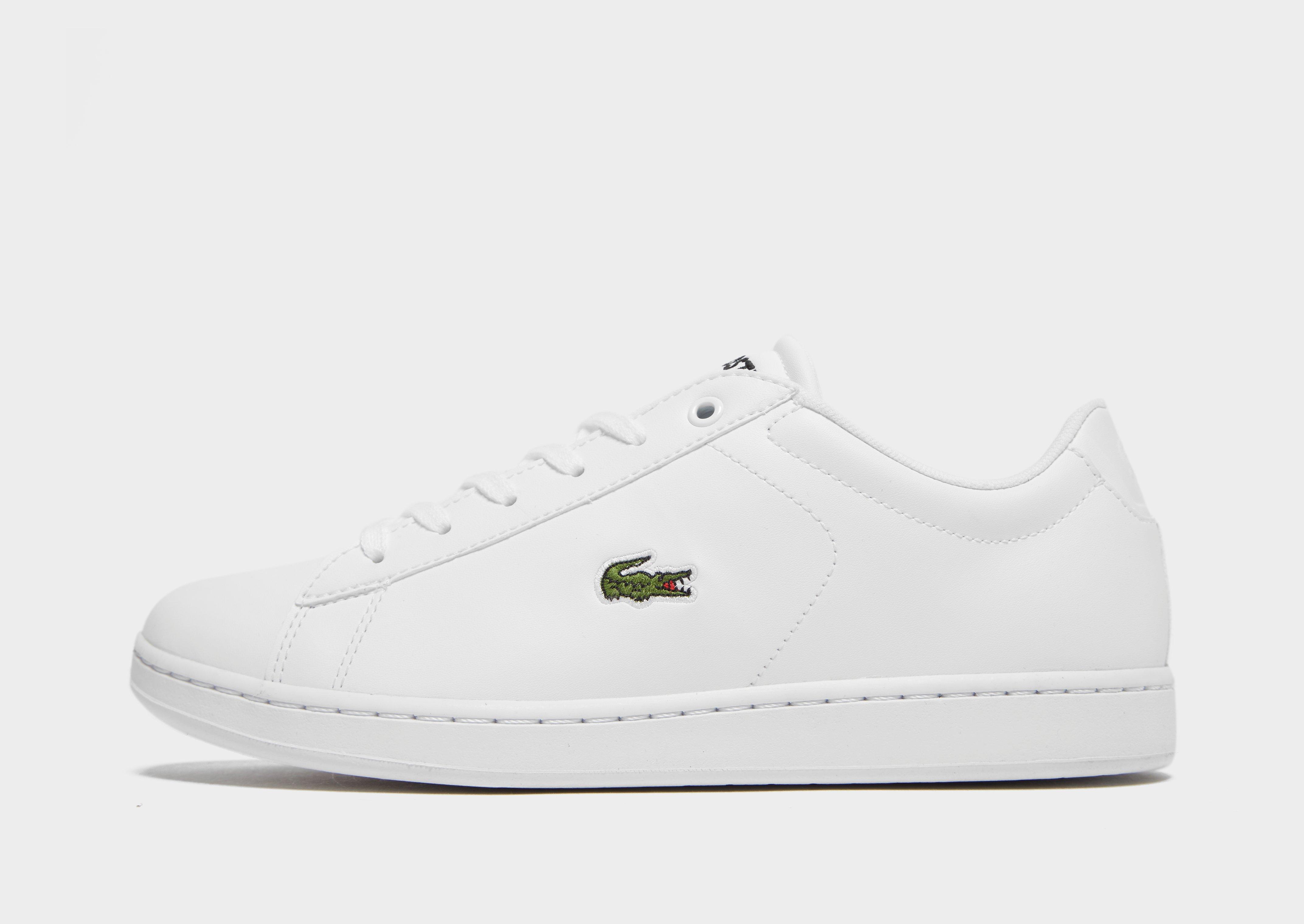 White Lacoste Carnaby Junior | JD Sports