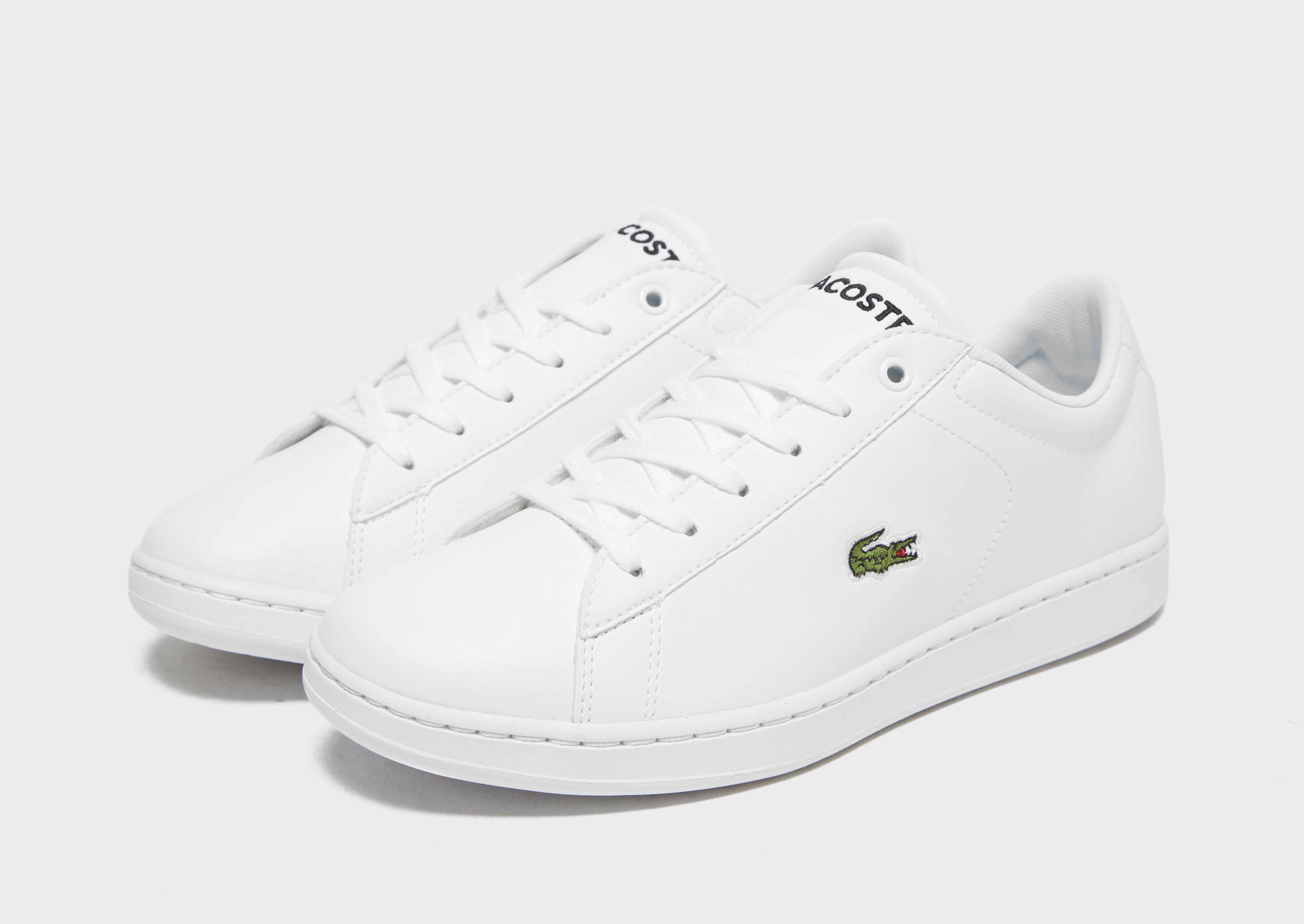 White Lacoste Carnaby Junior | JD Sports