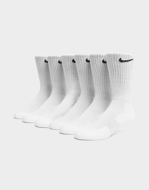 Nike calcetines 6 Cushion Crew en Blanco