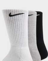 Nike Pack de 3 paires de Chaussettes Rembourrées Homme